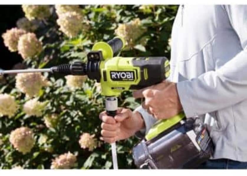 Ryobi EZClean 600 PSI 0.7 GPM 40 Volt HP 2.0 Ah Battery and Charger (11.3, 1)