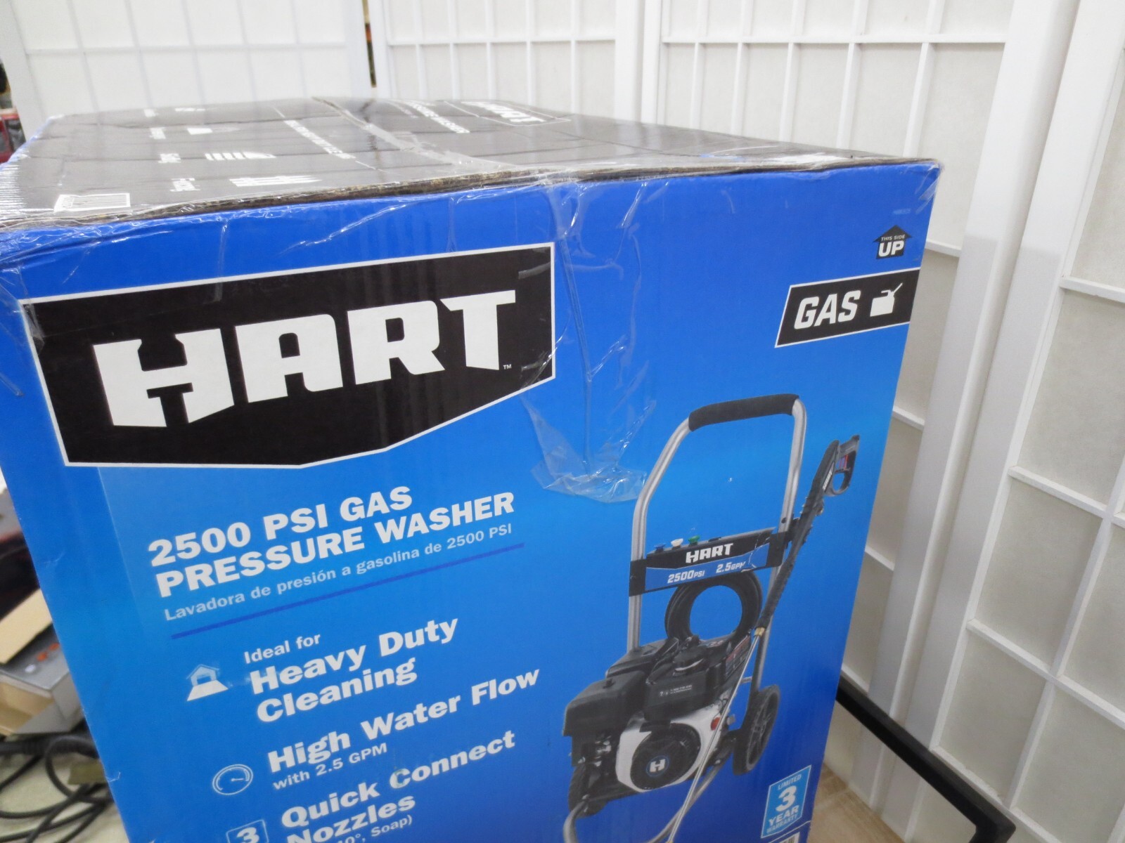 HART POWER 2500 PS1 GAS PRESSURE WASHER (129039-1 CR LOC. CTR-B1)