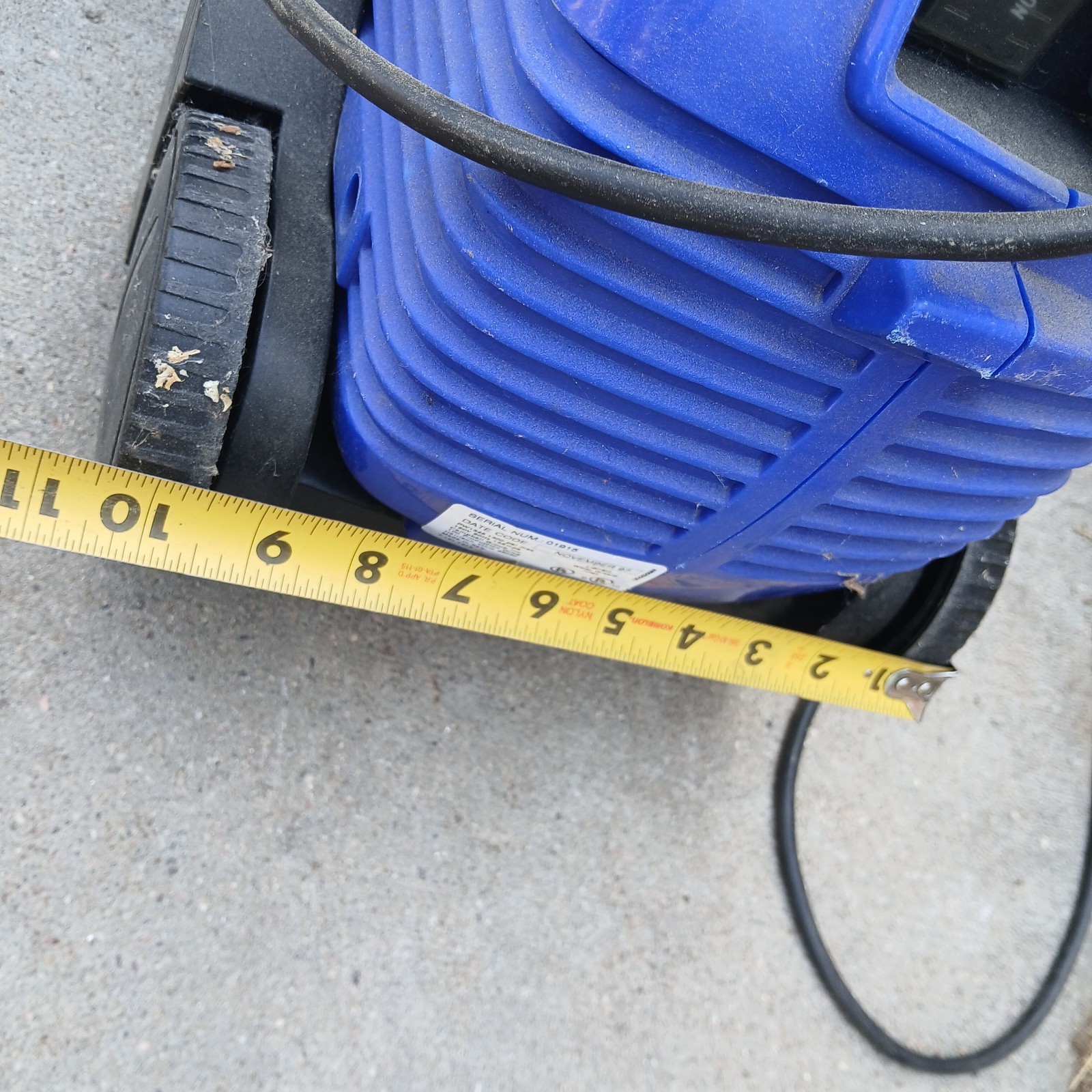Campbell Hausfeld Electric Pressure Washer 1300 PSI
