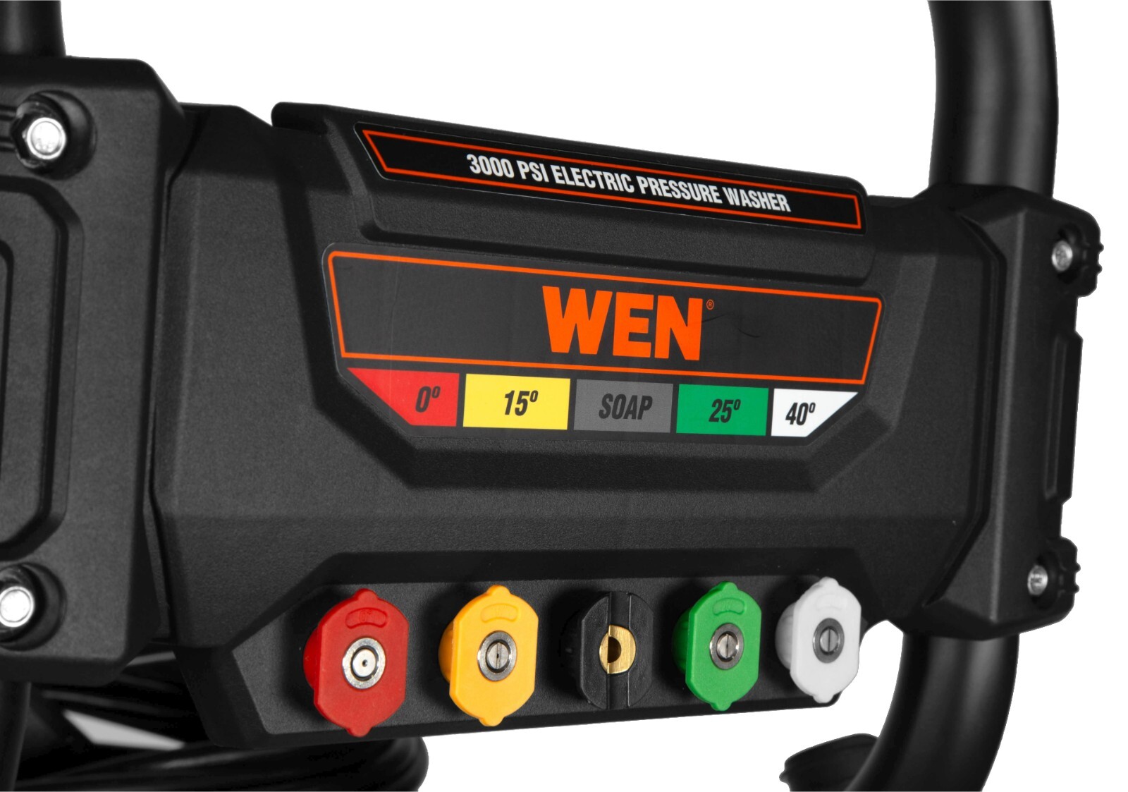 WEN PW3000E 3000 PSI Brushless Electric Pressure Washer, 2.0 GPM