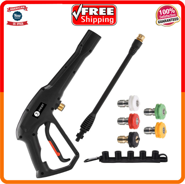 Pressure Washer Gun – Karcher Ryobi Powerstroke – Jet Wand – Spray Nozzle Tips