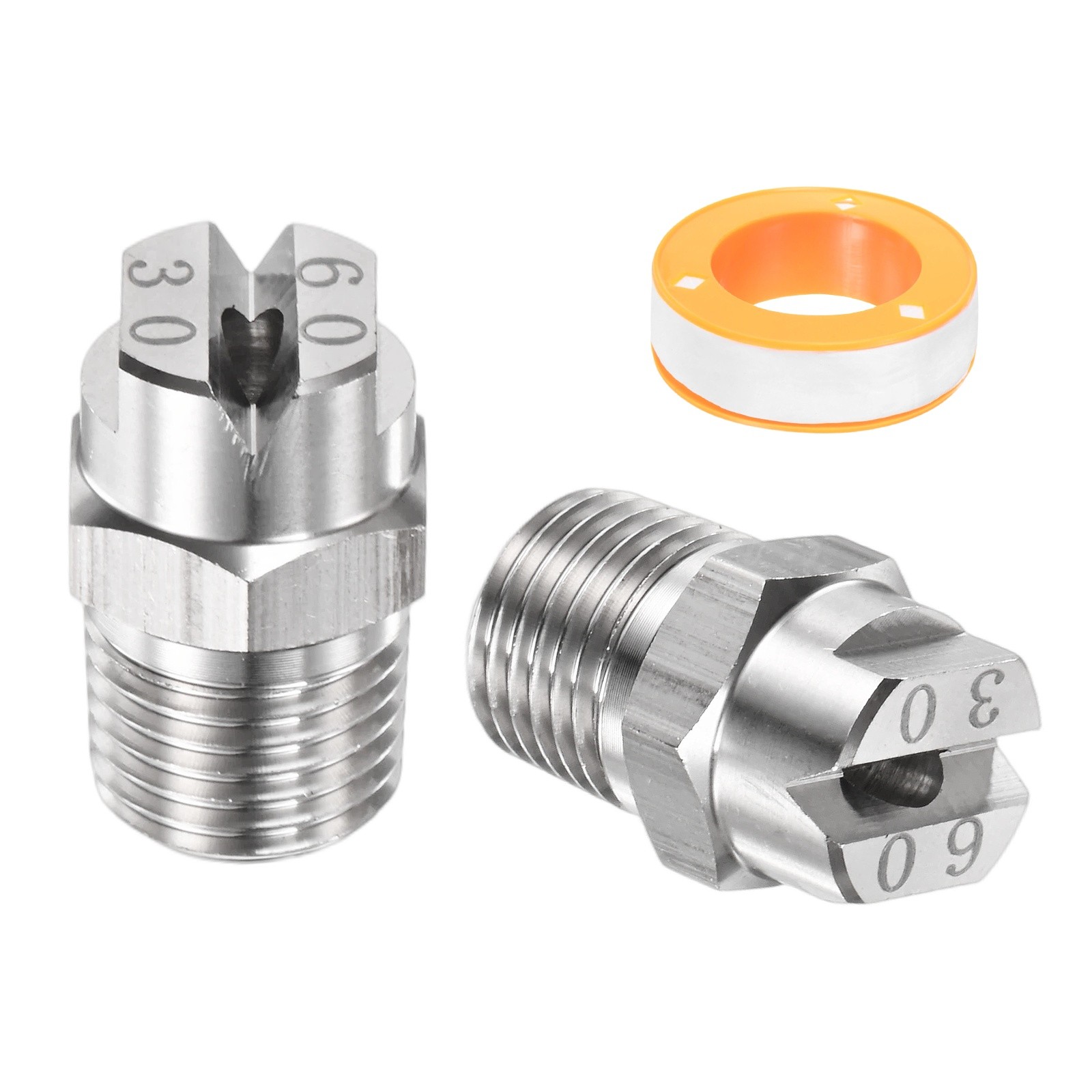 1/4″BSP 60° Flat Fan Spray Tip [3PCS] – Pressure Washer Nozzles [3.6MM]
