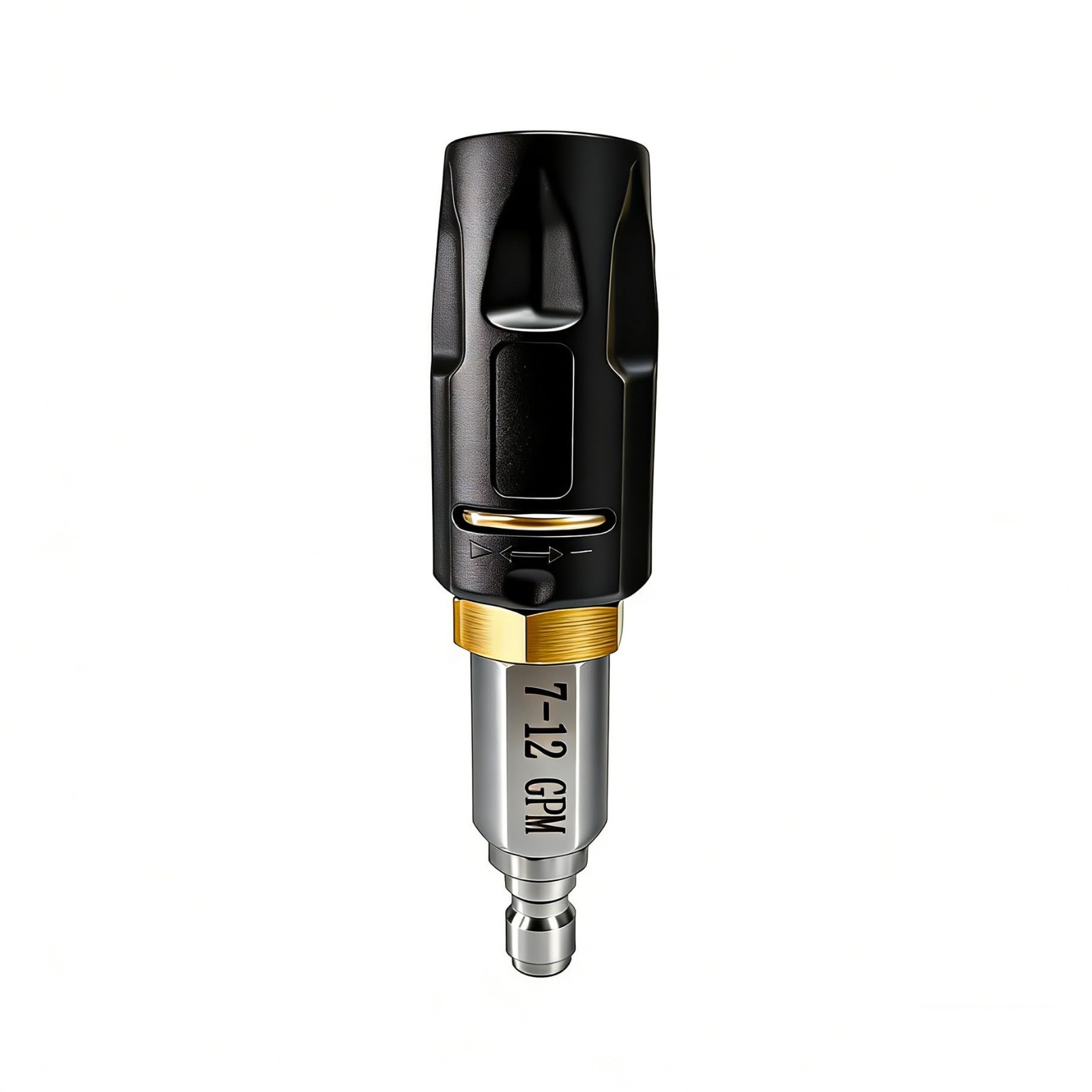 Compatible Adjustable Soft Wash Nozzle for Pressure Washer, 7–12 GPM Twist Downs