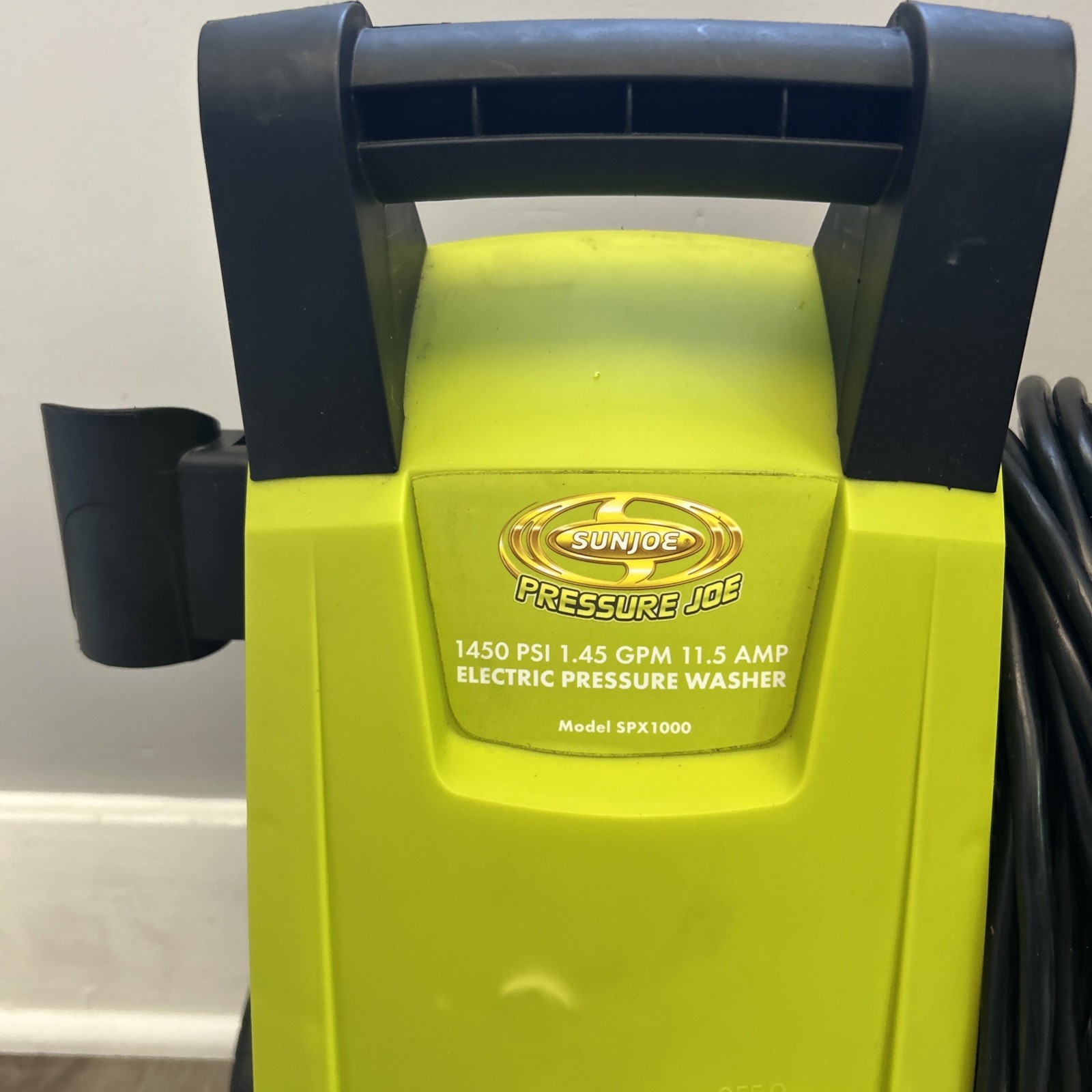 Sun Joe Electric Pressure Washer ONLY 1.1 GPM SPX1000 Portable Water Cleaner