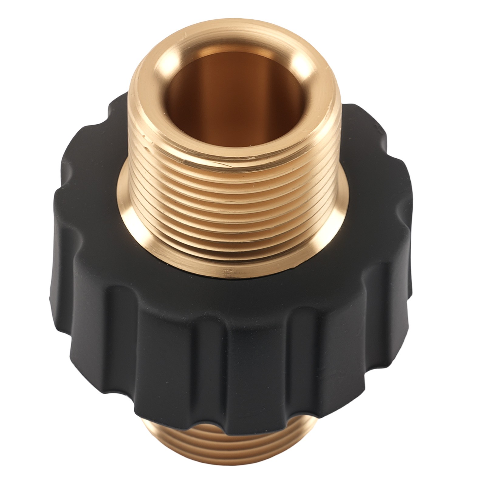 Brass Pressure Washer Fitting M22 14mm Male Thread Hose Adapter 2PCS
