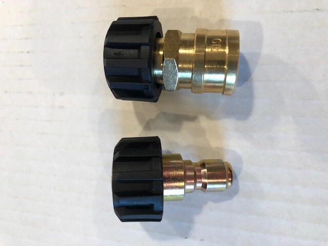 Female/Male M22 X 3/8 Inch Male Plug Quick Connect Connector Pressure Washers