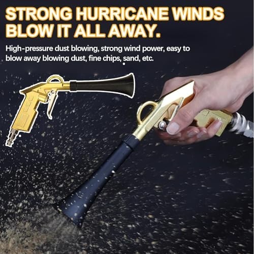 Tornado Detailing Car Cleaning Gun with Metal Nozzle | Interior Drying Air Gun |