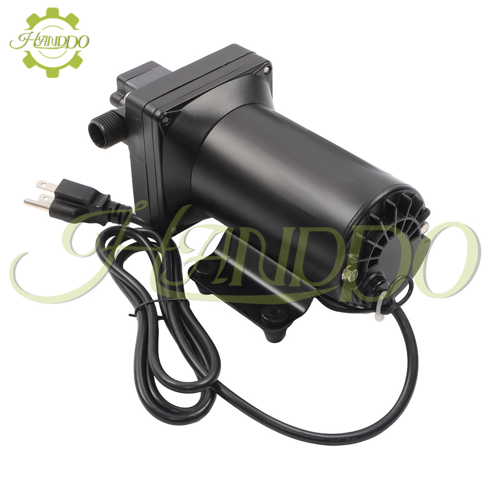 110V AC Water Diaphragm Pump 4-chamber 5.5GPM 75PSI Self Priming RV Water Pump
