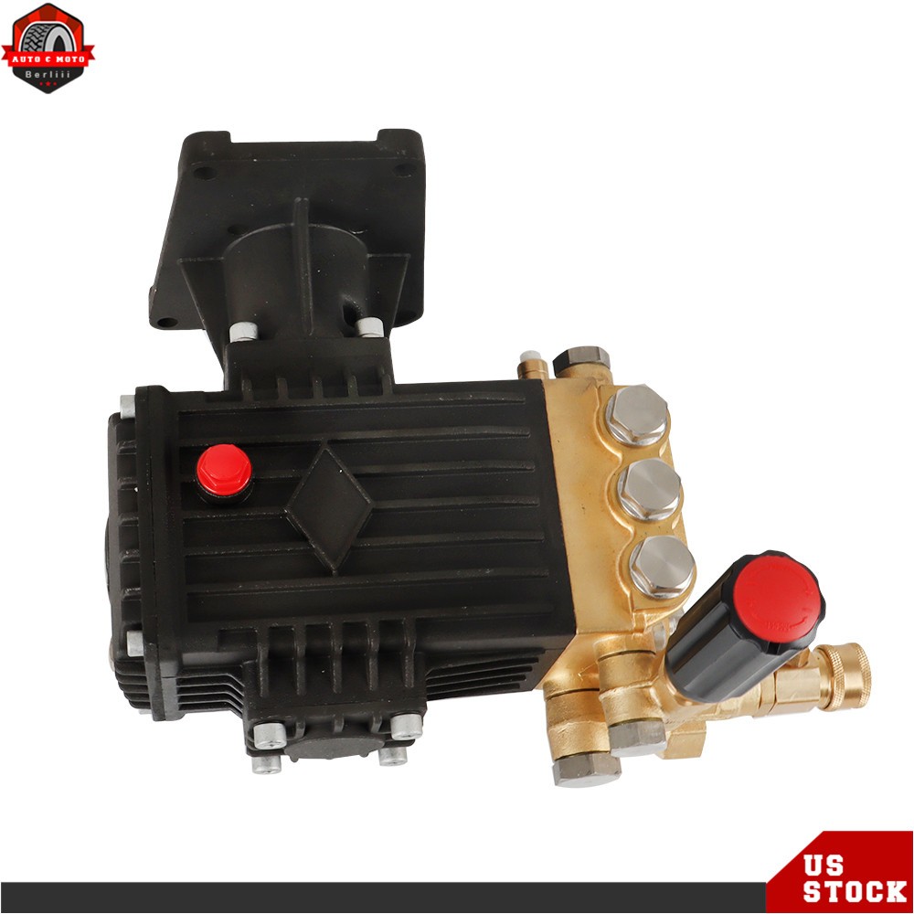 NEW G: 3000 psi at 4 US gpm, 9 hp at 3400 rpm 1-in Shaft Pressure Washer Pump