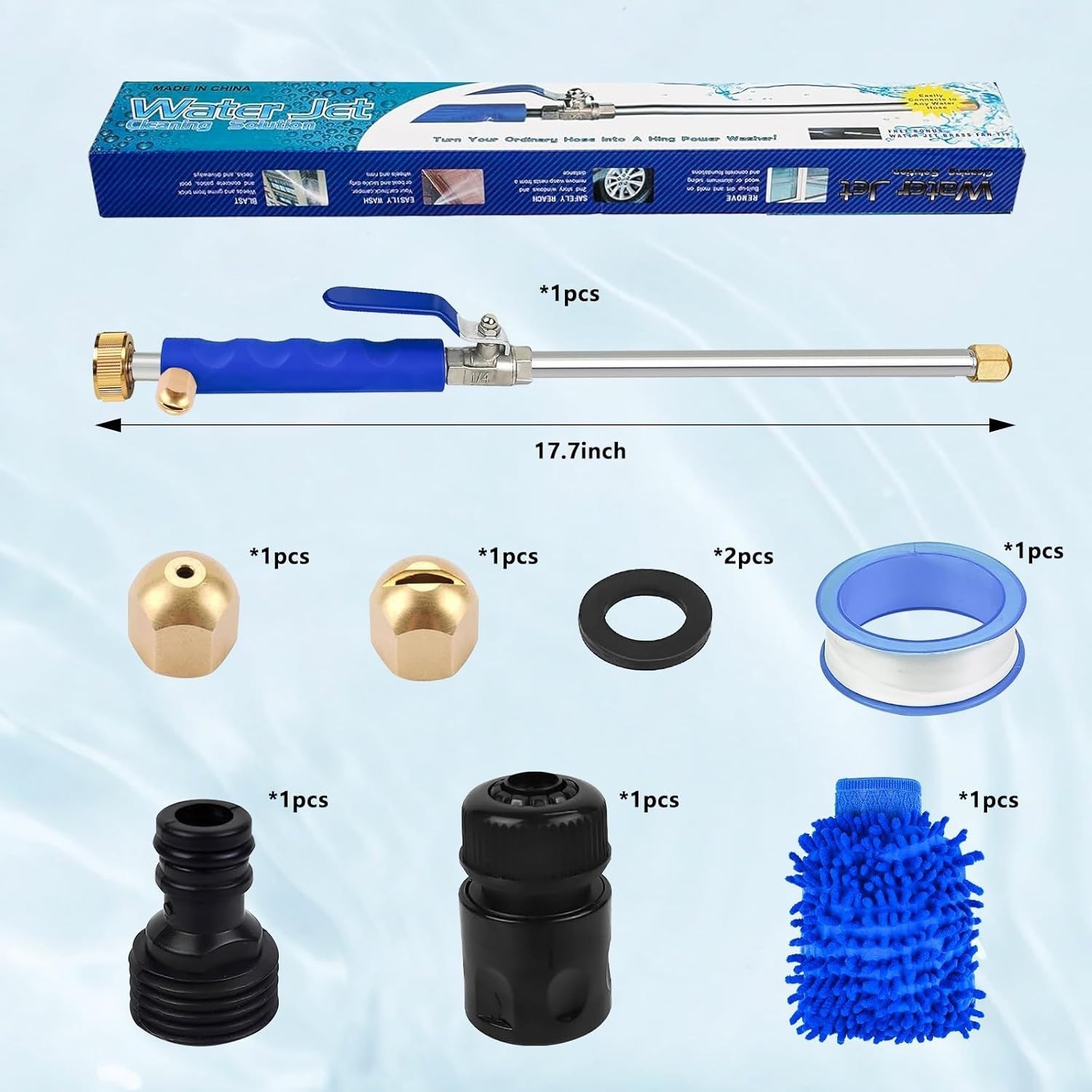 High Pressure Power Washer Water Spray Gun Hose Attachment Jet Sono Jetsono Styl