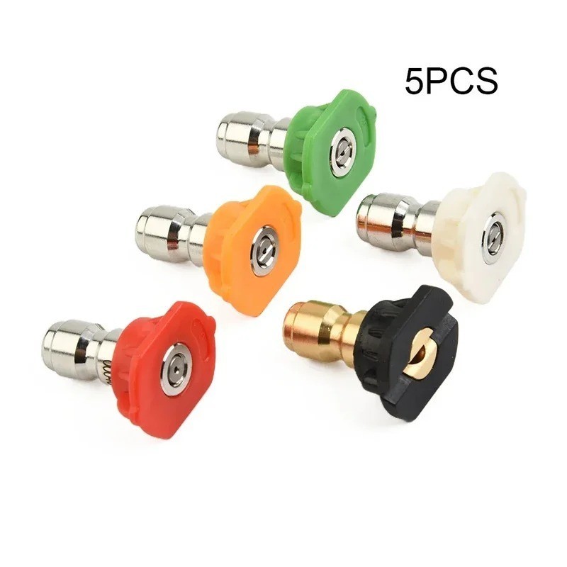 4000 PSI Pressure Washer Nozzle Tips – 1/4 Inch Quick Connect Multi-Degree