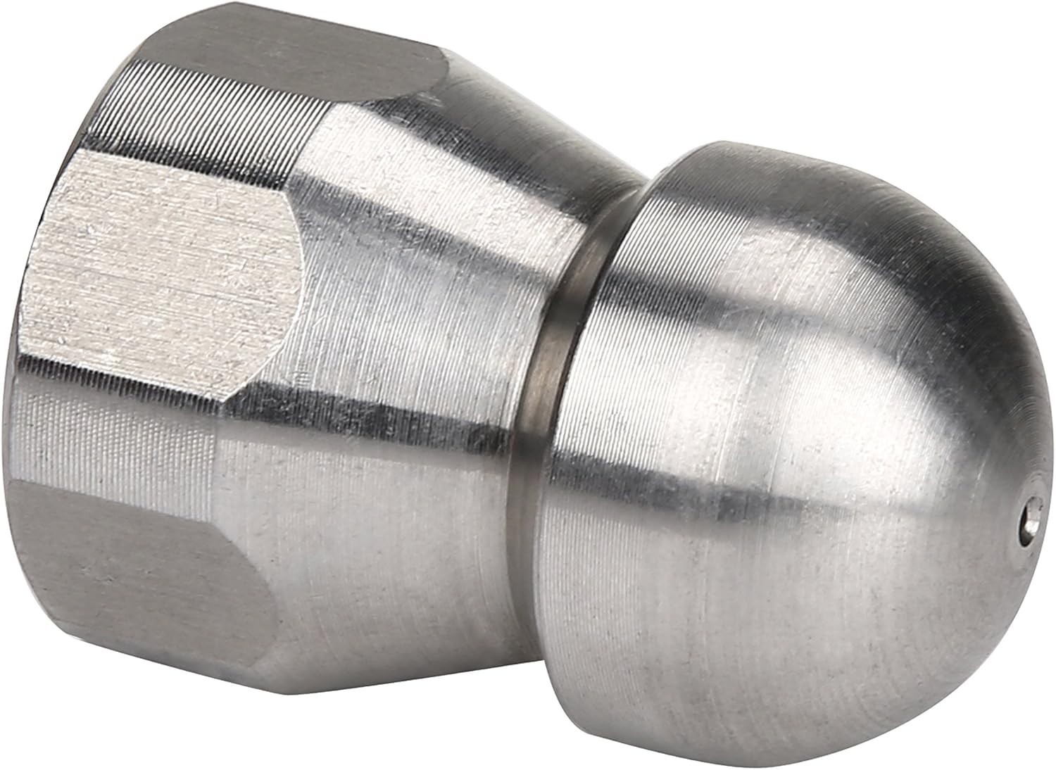 3/8” Button Nose Jet Nozzle – Efficient Stainless Steel Design for 4000 PSI