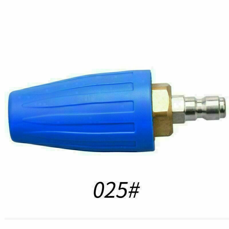 1/4″ High Pressure Washer Rotating Turbo Nozzle Spray Tip 4.0 GPM 4000PSI Quick