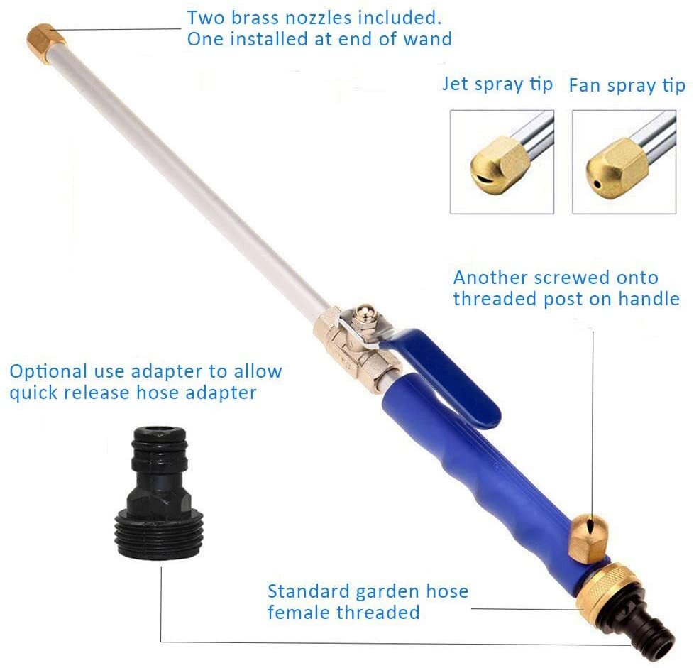 High Pressure Power Water Sprayer Gun Garden Hose Nozzle Car Clean Washer Tool