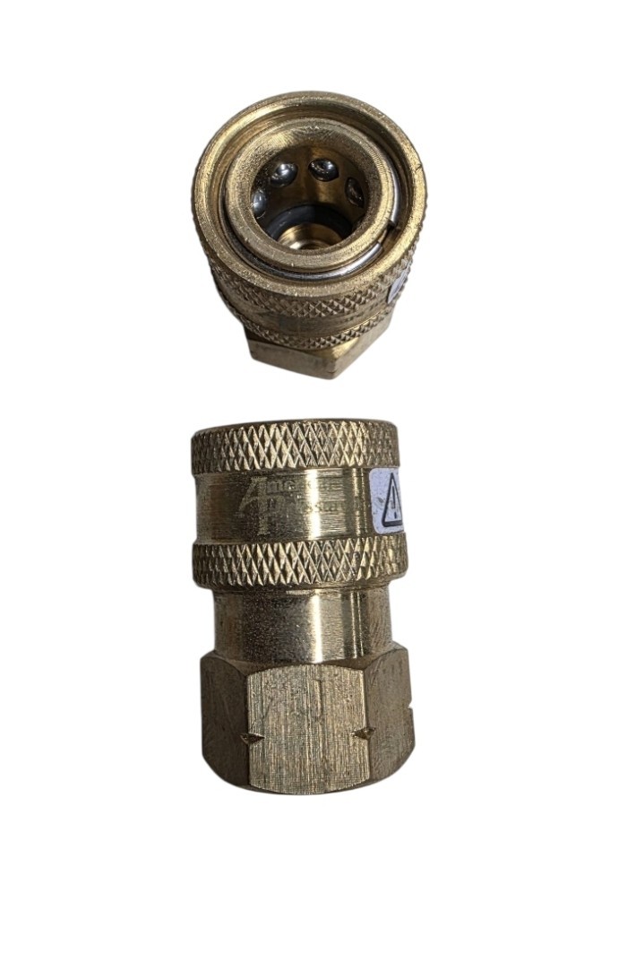High Power 2X Pressure Washer Coupler Fittings 1/4 INCH Connect To Female NPT