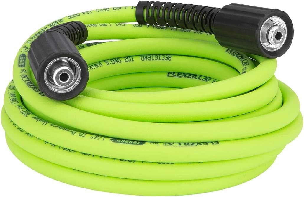 Flex Hybrid Polymer 3600 PSI 25′ Pressure Washer Hose