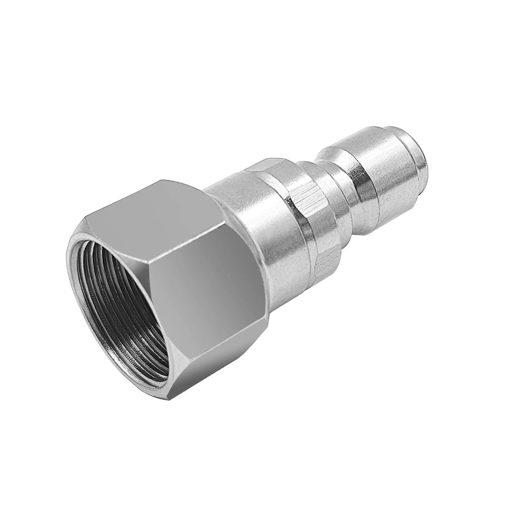 M22 14mm Female to 3/8″ Quick Connect Swivel Plug Adapter for Pressure Washer