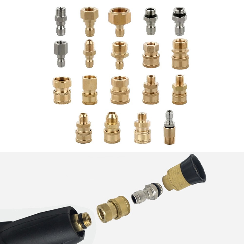 1/4Inch Quick-Release Connector Coupler Fittings/For High Pressure Washer & Hose