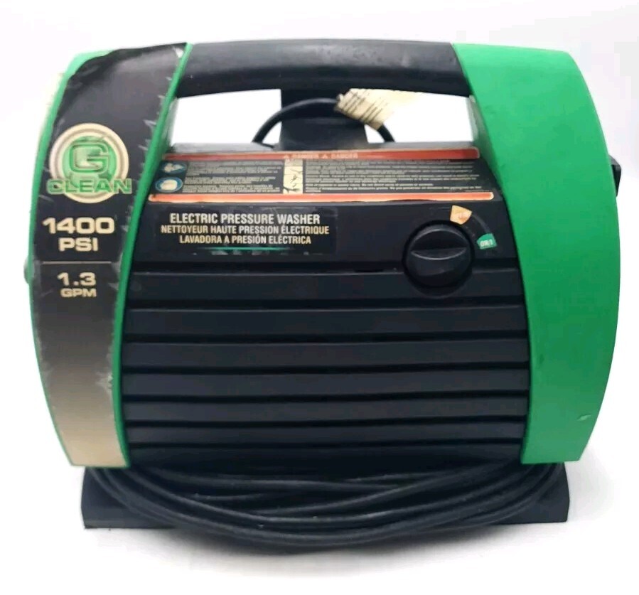 G Clean 1400 PSI Electric 120V Pressure/Power Washer / Pre Owned