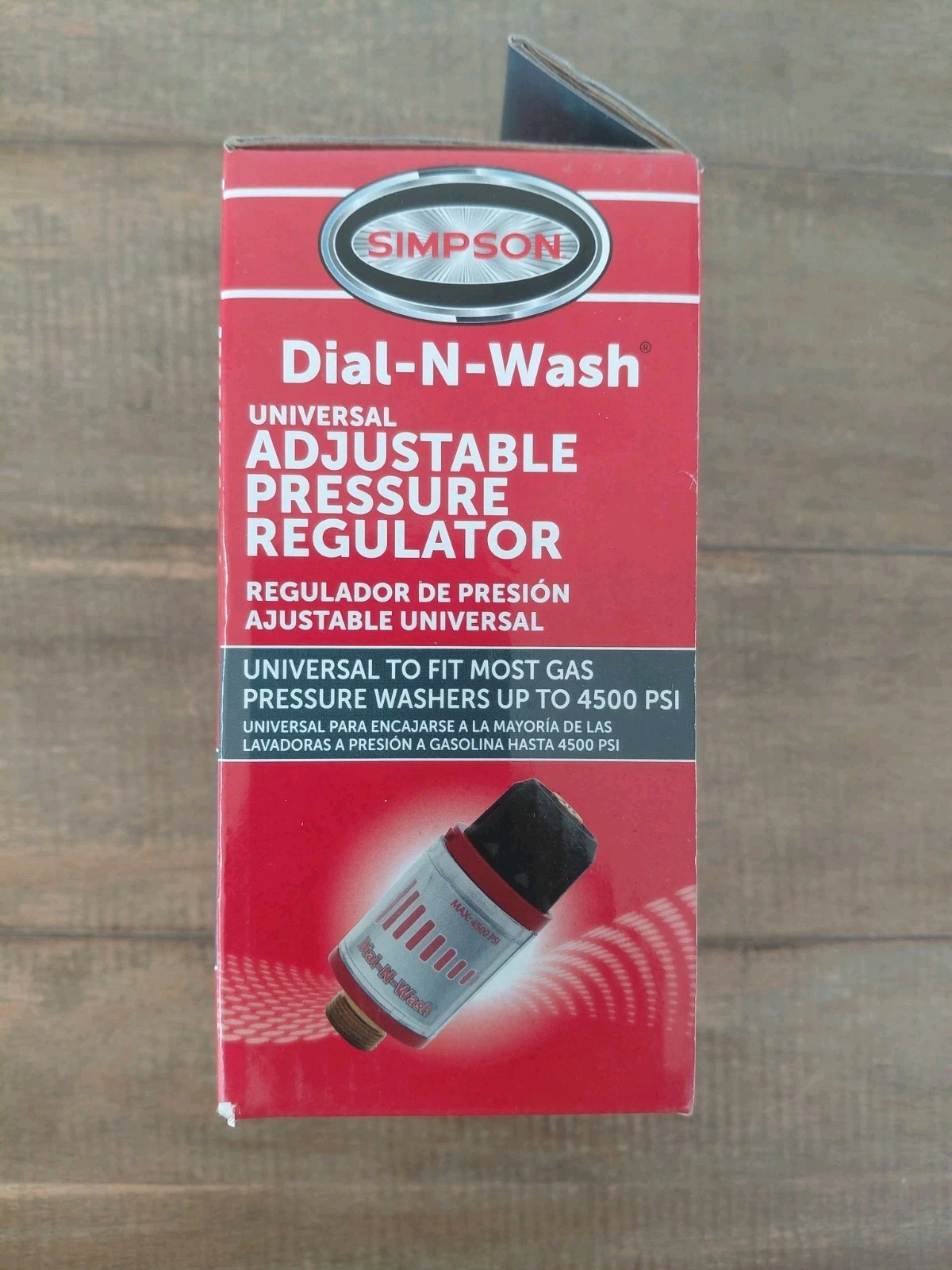 Simpson 4500PSI Dial-N-Wash Adjustable Pressure Washer Regulator 82232