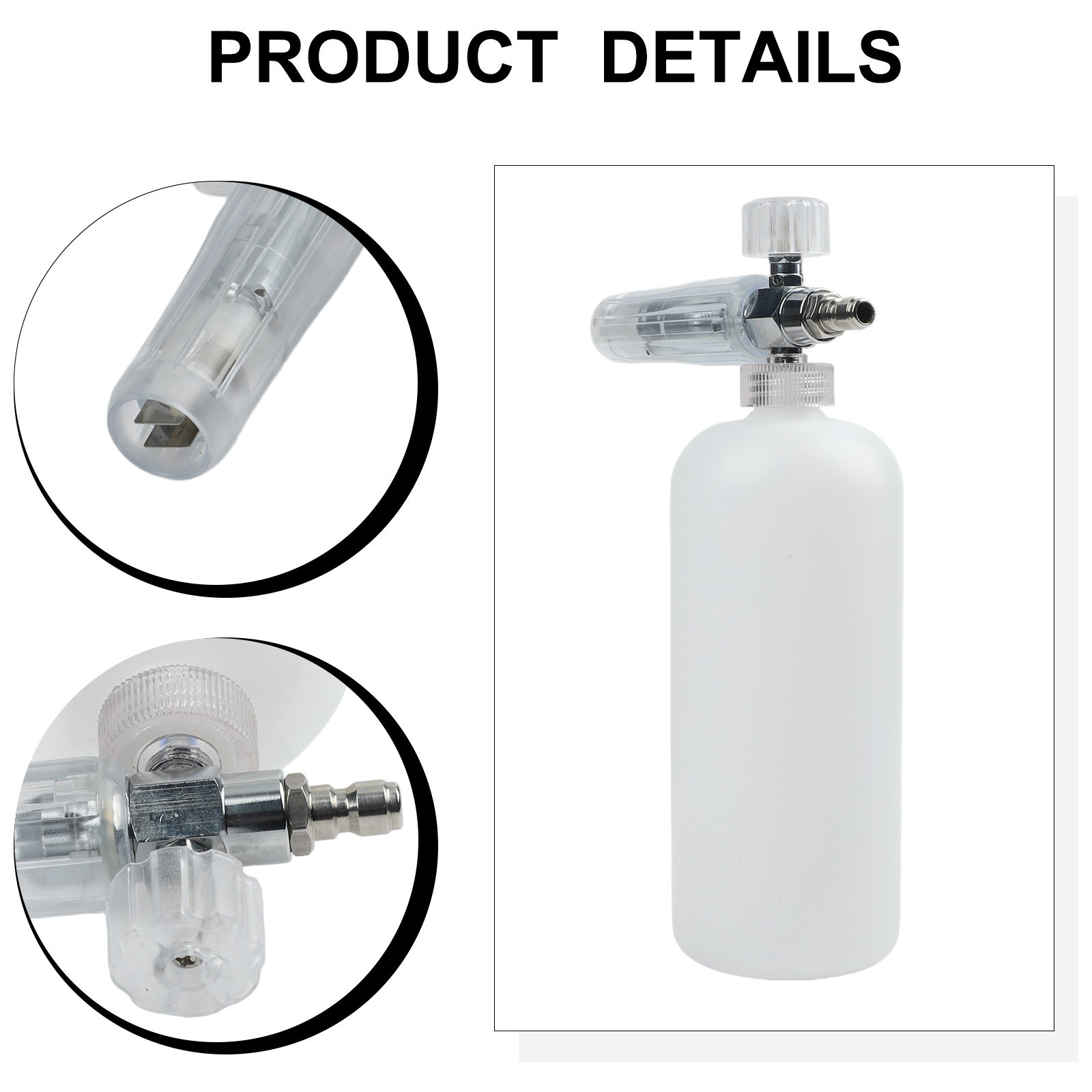 Easily Connect to Most For Car Wash Systems with This High Efficiency Foam Tool