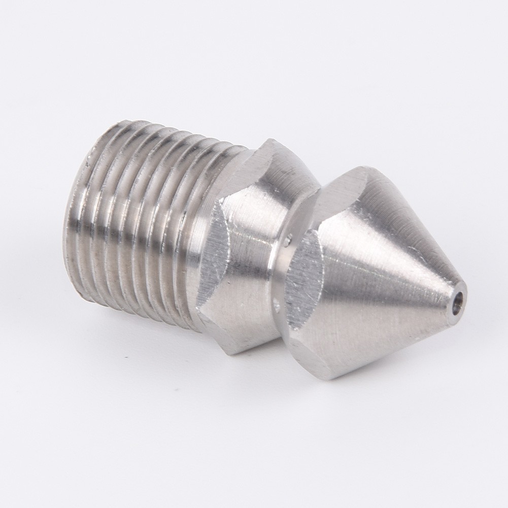 Washer Nozzle Cleaner Sewer Head Hose Drain 3/8BSP Male Steel Brass Rustproof