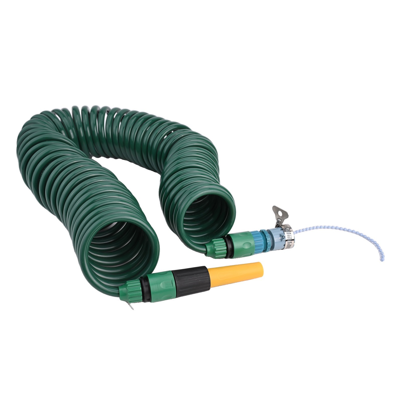 Efficient Watering with Adjustable Head Retractable Coil Flexible Water Hose