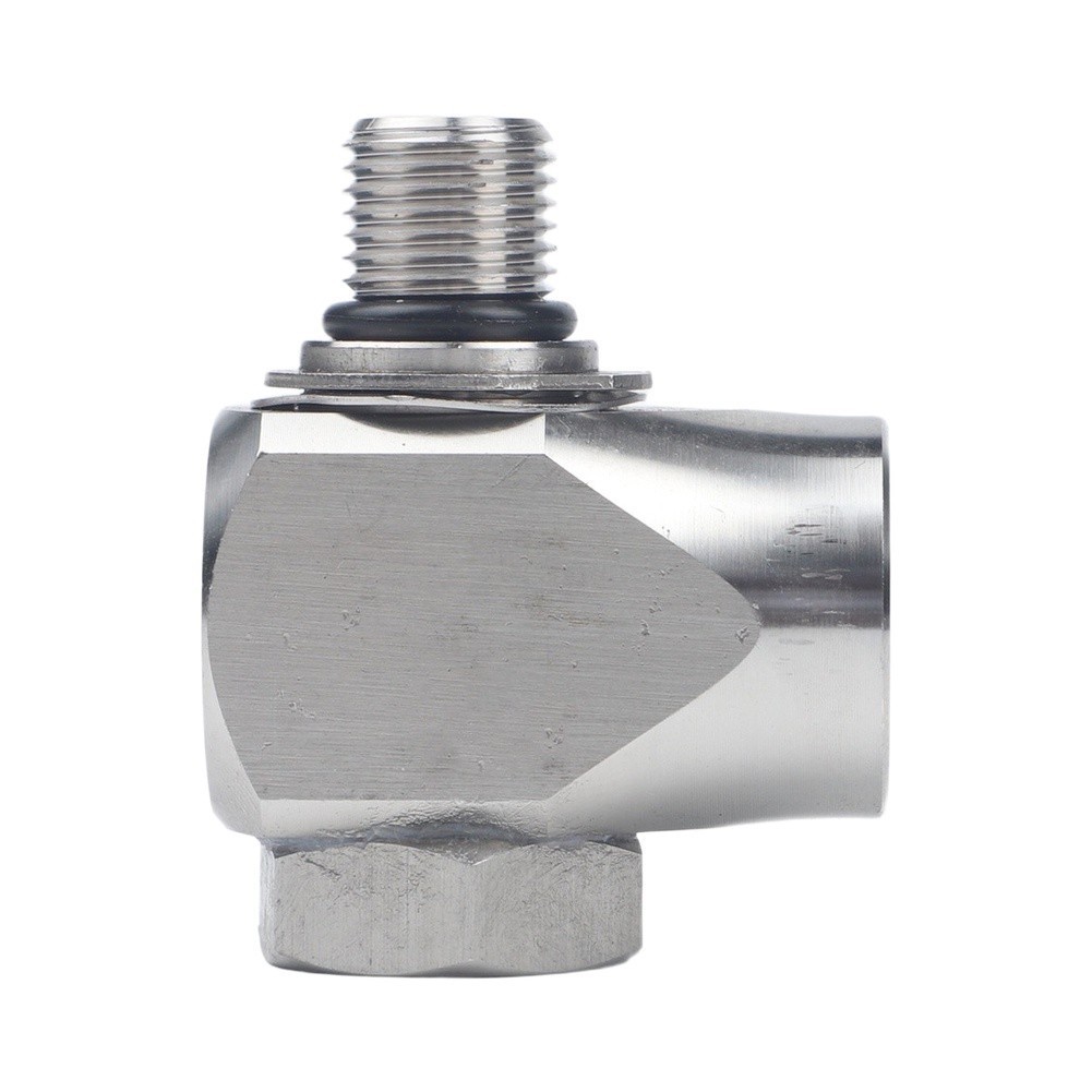 304 SS 360 Degree Swivel Joint for High Pressure Car Wash Arm 4050 PSI Rating