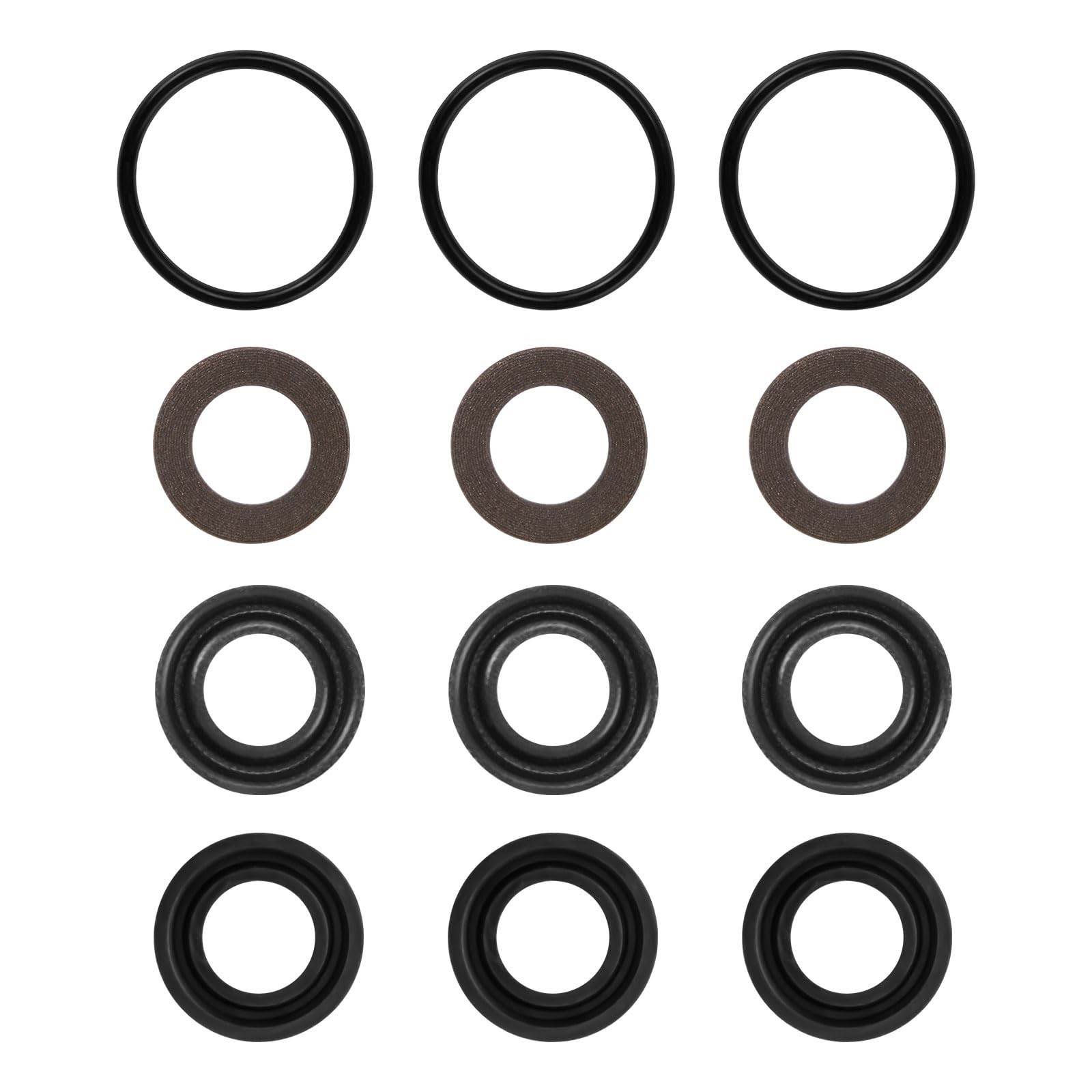 Pressure Washer Pump Seal Kit – Low/High Pressure O-Rings & Fiber Washers 12MM
