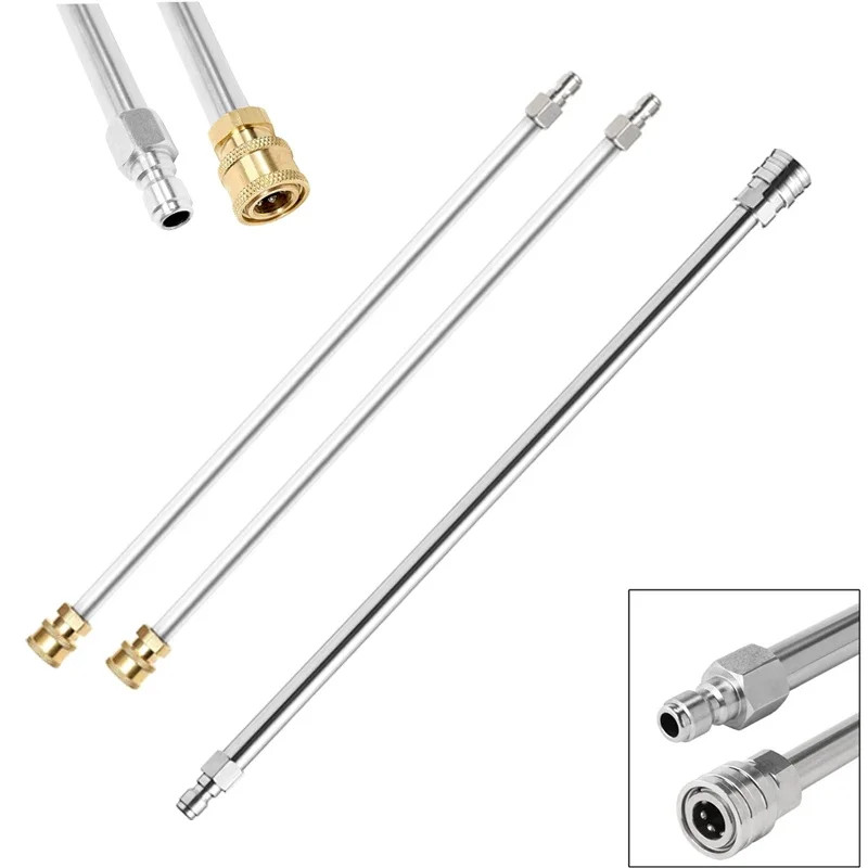 Pressure Washer Wand Stainless Steel and Brass Body and Fitting with 1/4″ Quick