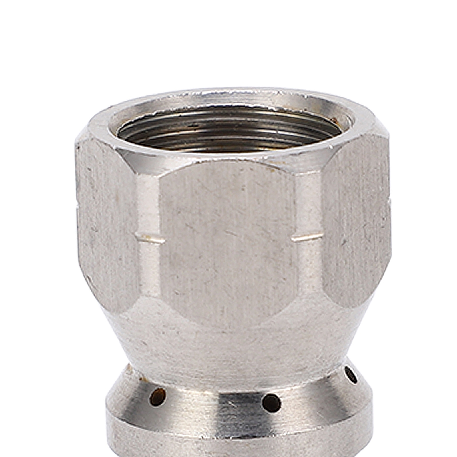 5000PSI 6 Holes G3/8in High Pressure Washer Nozzle Pipe Dredging Cleaning Nozzle