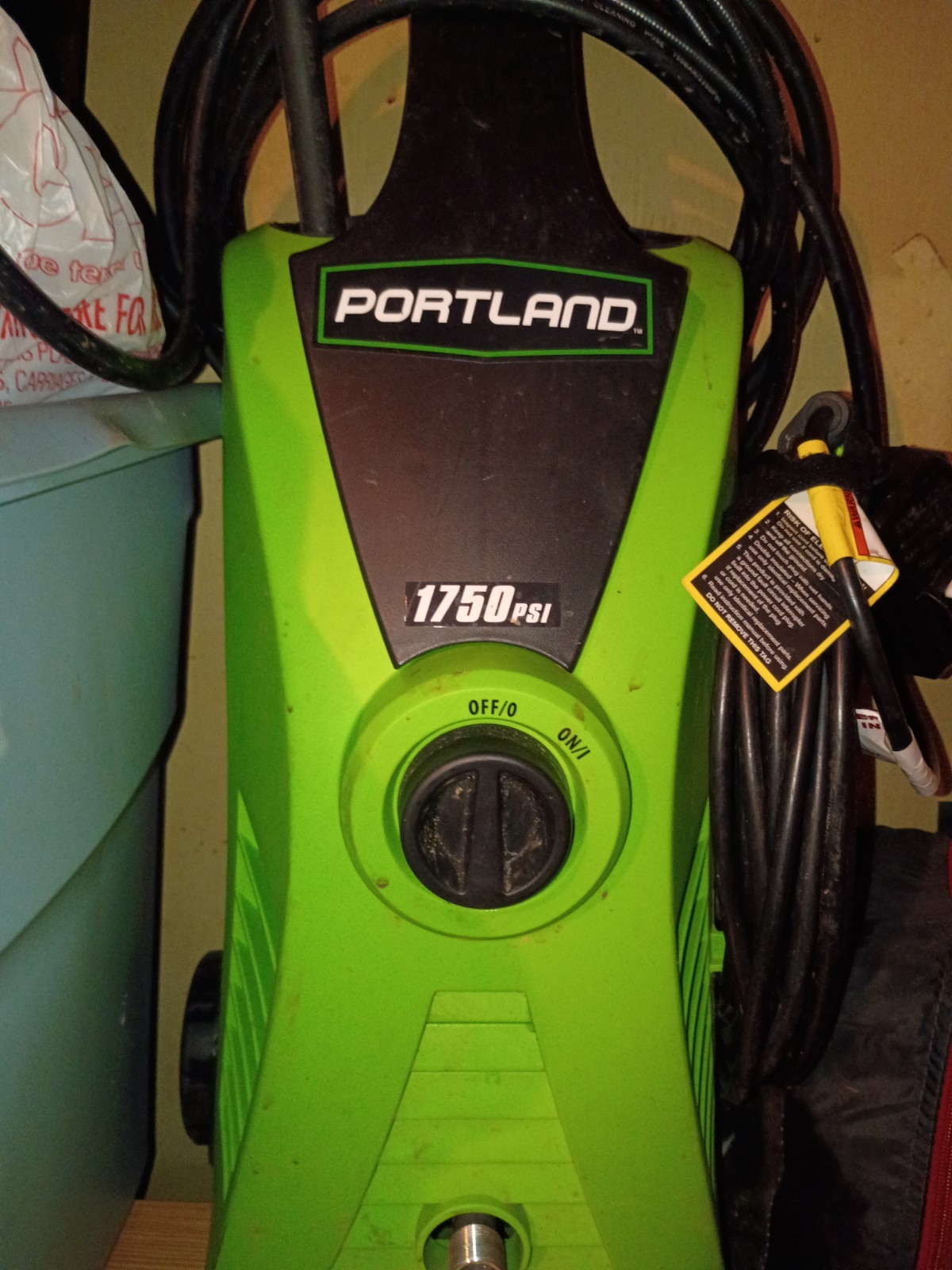 Portland 1750 PSI 1.3 GPM Corded Electric Pressure Washer