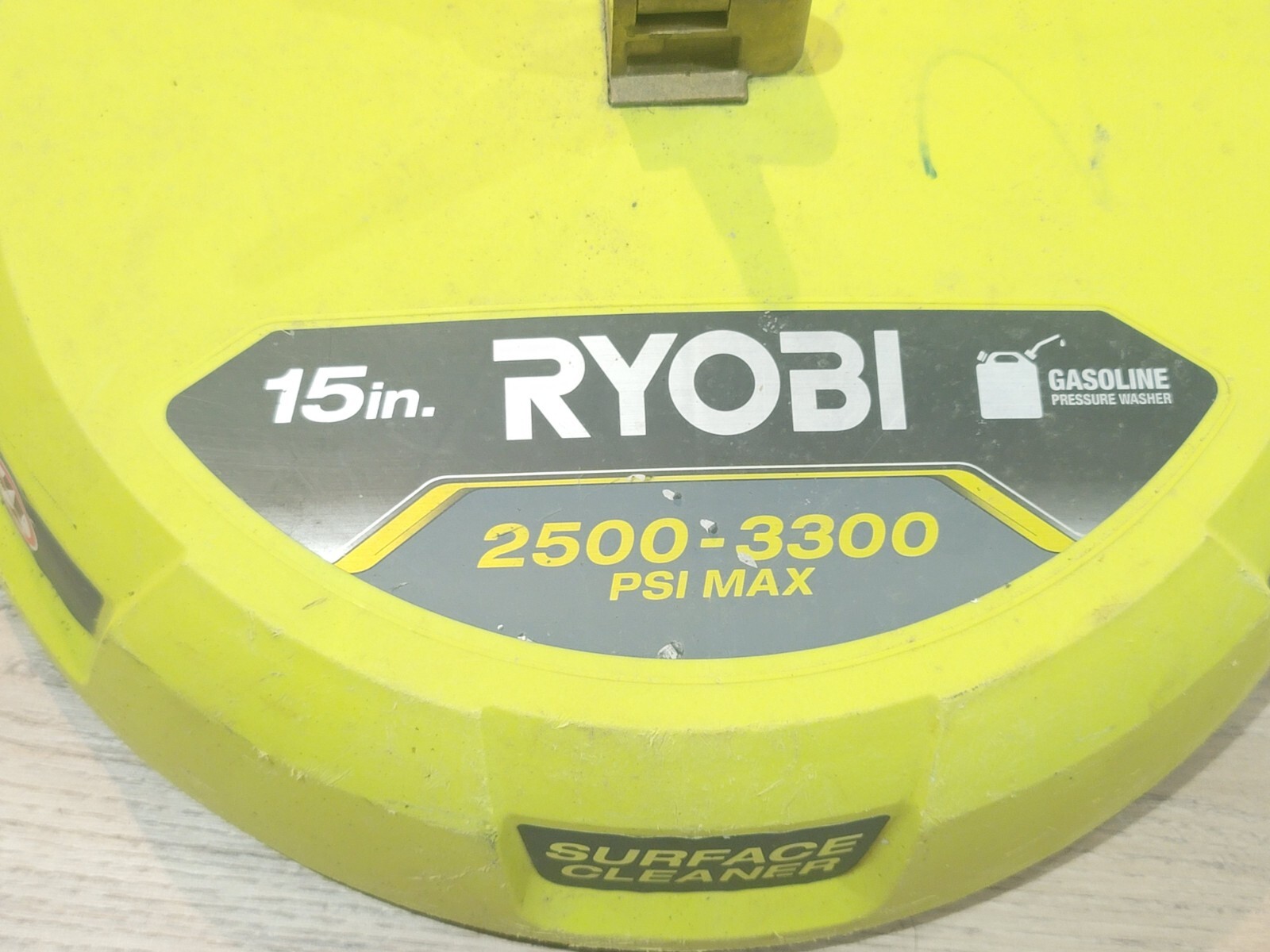 Ryobi 15 inch 3300PSI Surface Cleaner