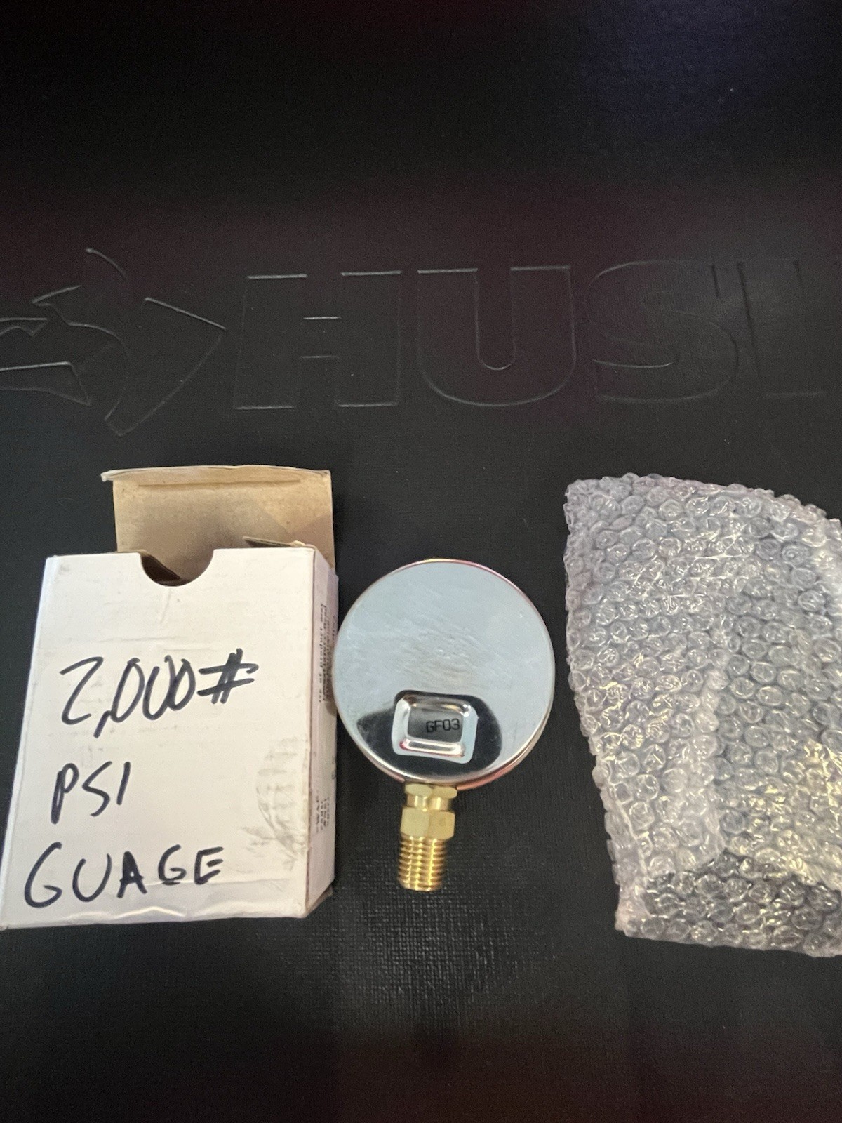2,000 PSI Pressure Washer Guage 1/4” MPT