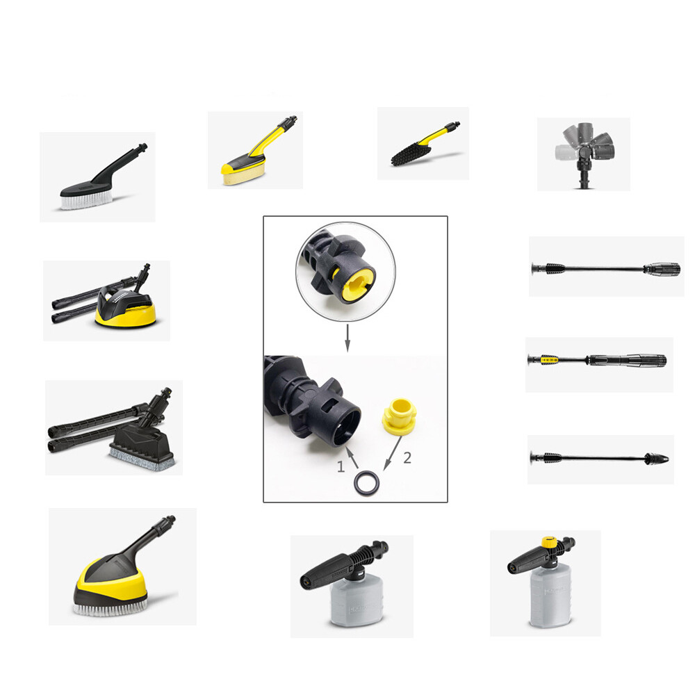 Seal Ring Kit for Karcher K2 K3 K4 K5 K6 K7 Pressure Washer Cleaning Accessories