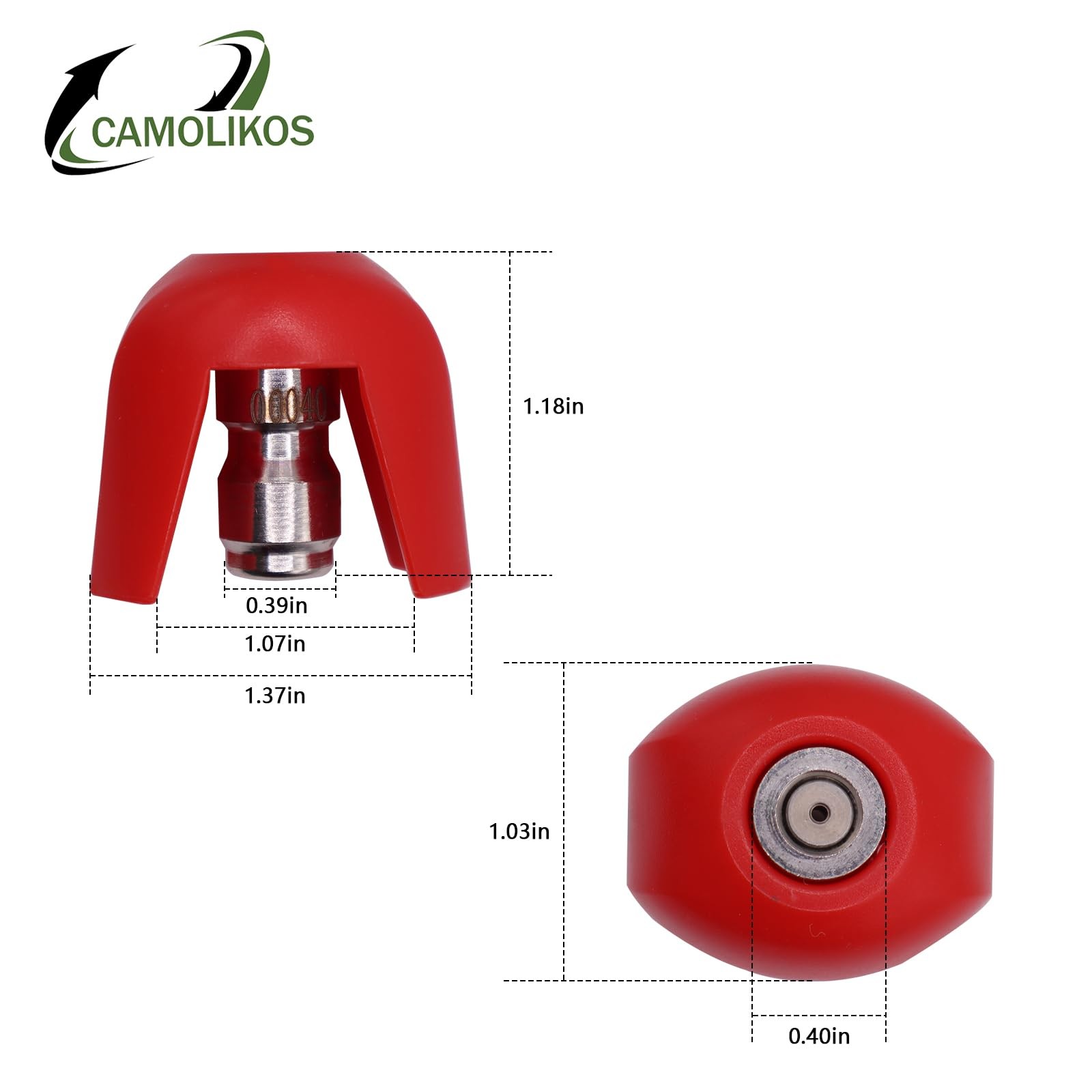 5 Pieces Quick-Connect Spray Tips Set for Sun Joe SPX3000 Series Pressure Washer