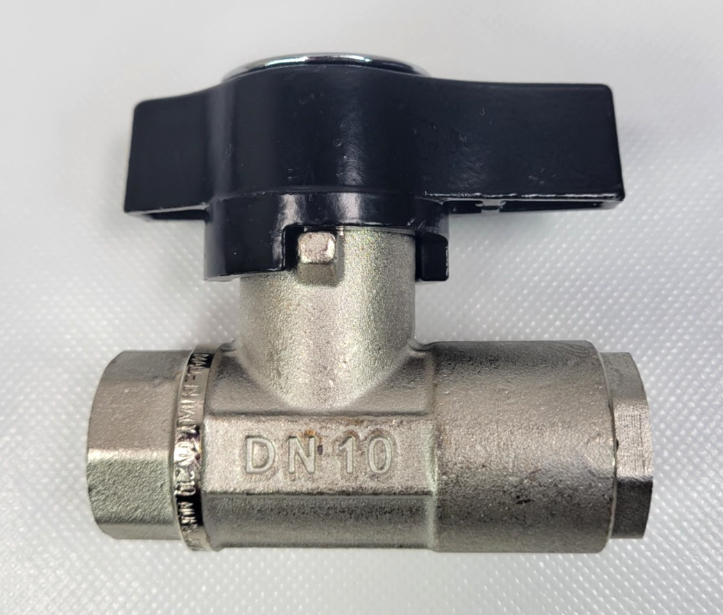 MTM Hydro 3/8″ Brass Ball Valve 20.0032 Veloci SoftWash DN10 Premium Plated New