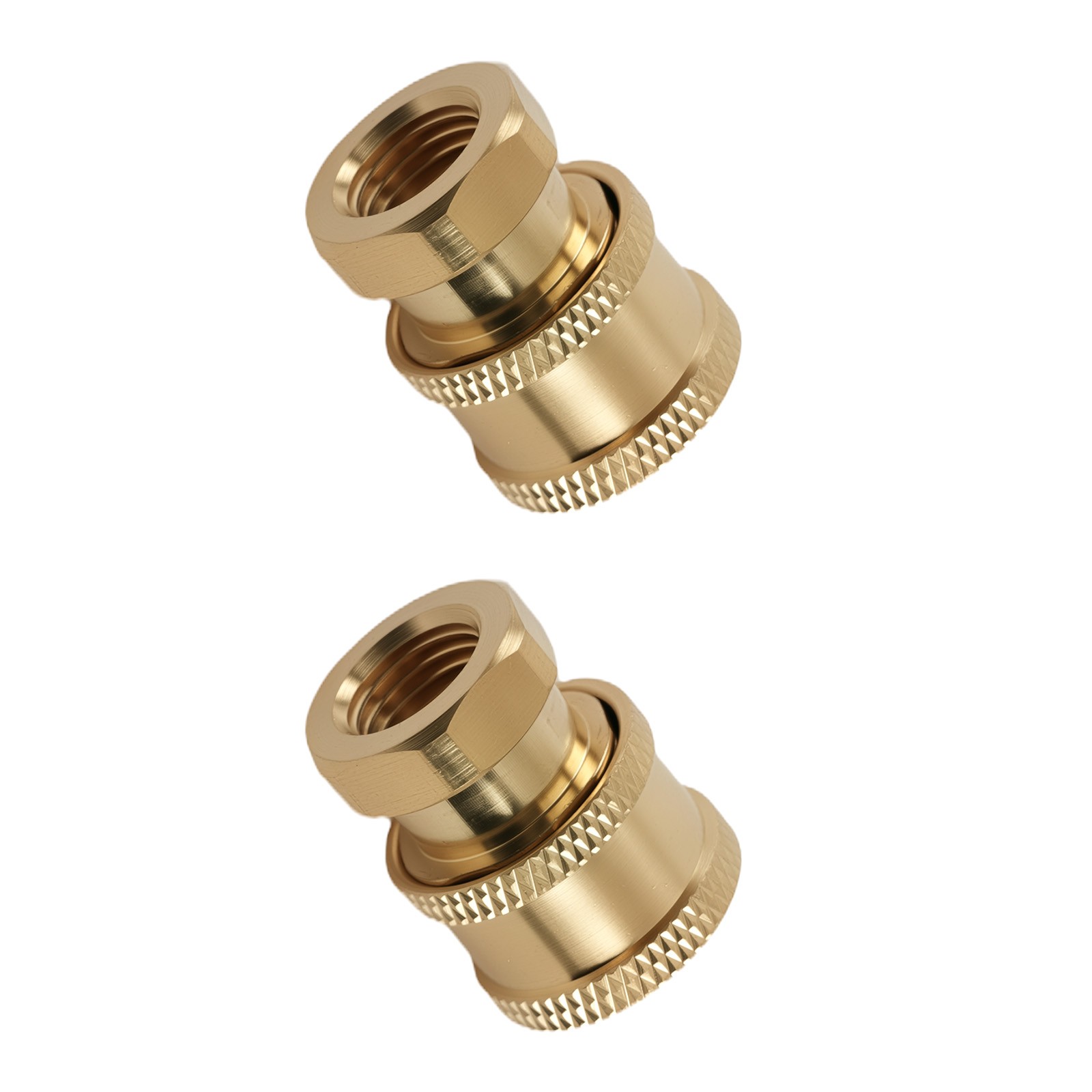 1/4″ Quick Connect to Female NPT Brass Adapter for Pressure Washer Hose 2PC