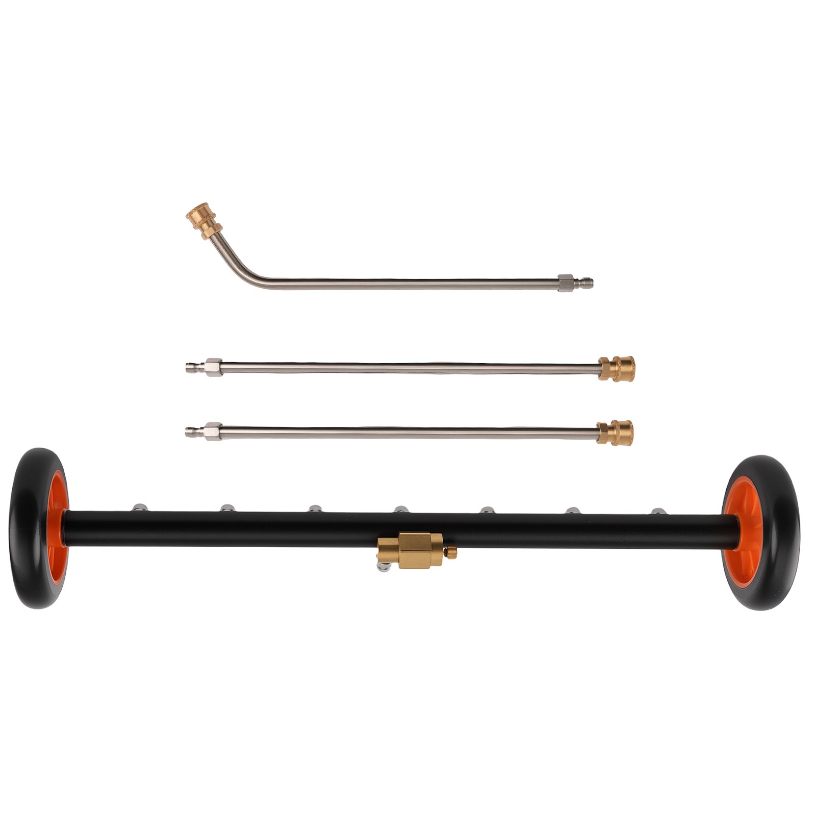 Undercarriage Pressure Washer Attachment 24 Inch Pressure Washer Water Broom