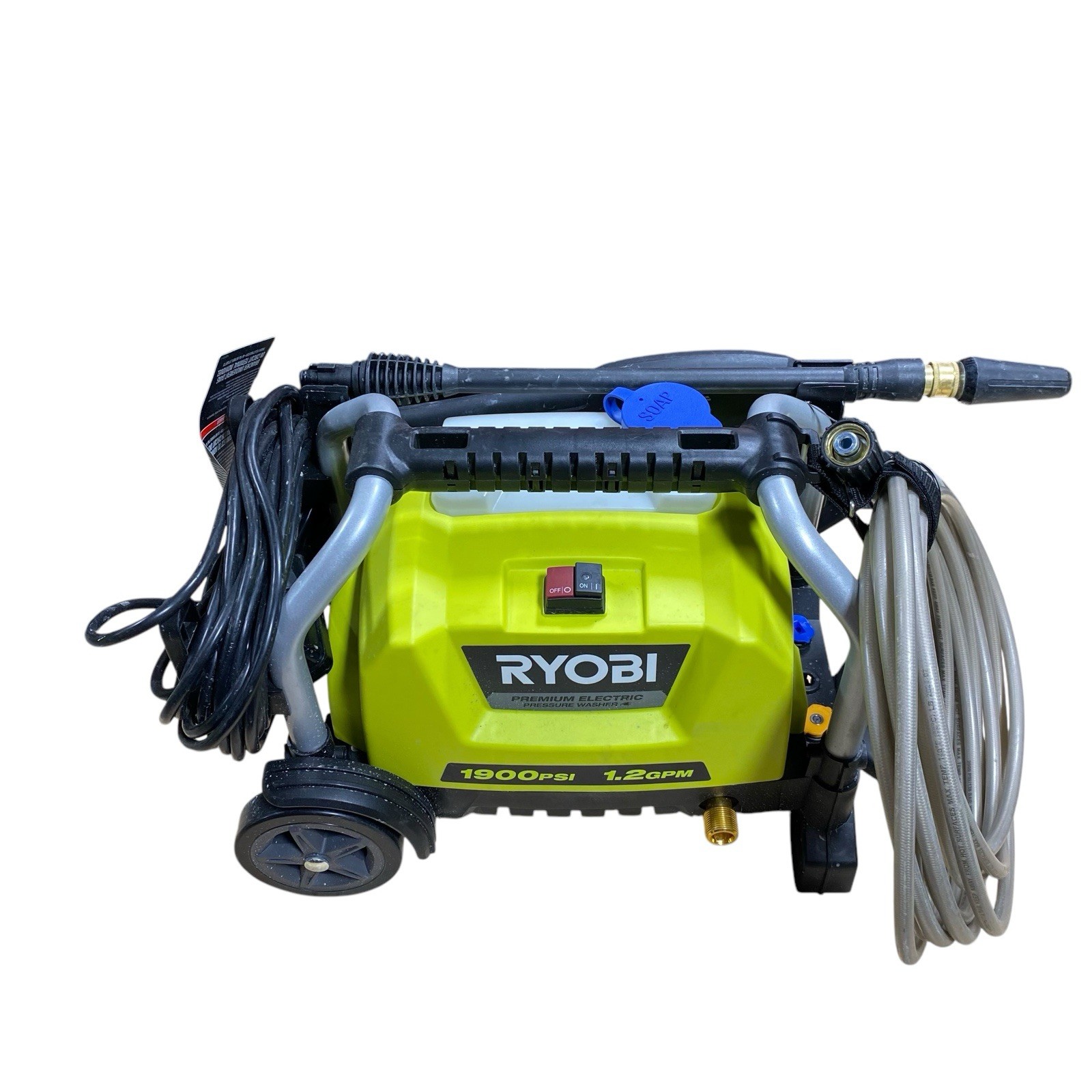 Ryobi RY1419MT 1900 PSI 1.2 GPM Electric Pressure Washer (USED)