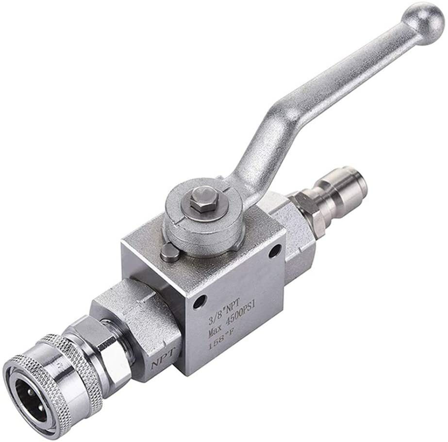3/8″ Ball Valve for Pressure Washers Max 4500 PSI 3/8″ fitting Female Out