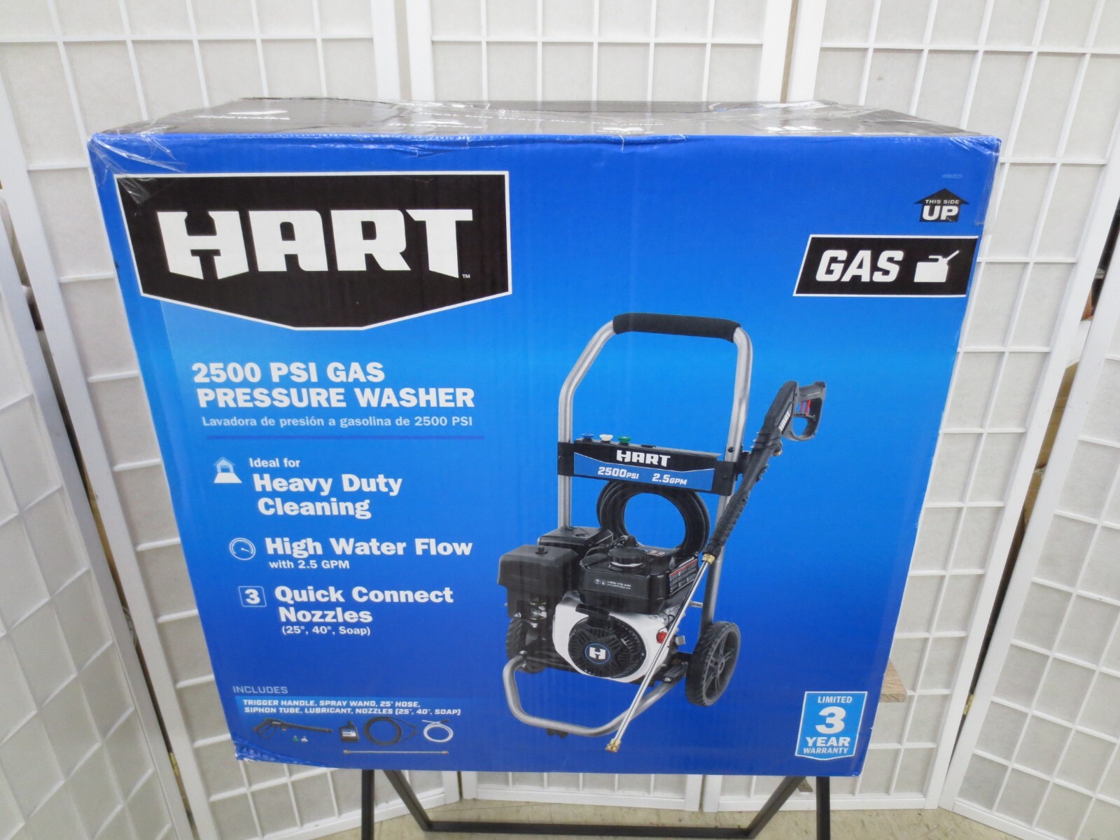 HART POWER 2500 PS1 GAS PRESSURE WASHER (129039-1 CR LOC. CTR-B1)