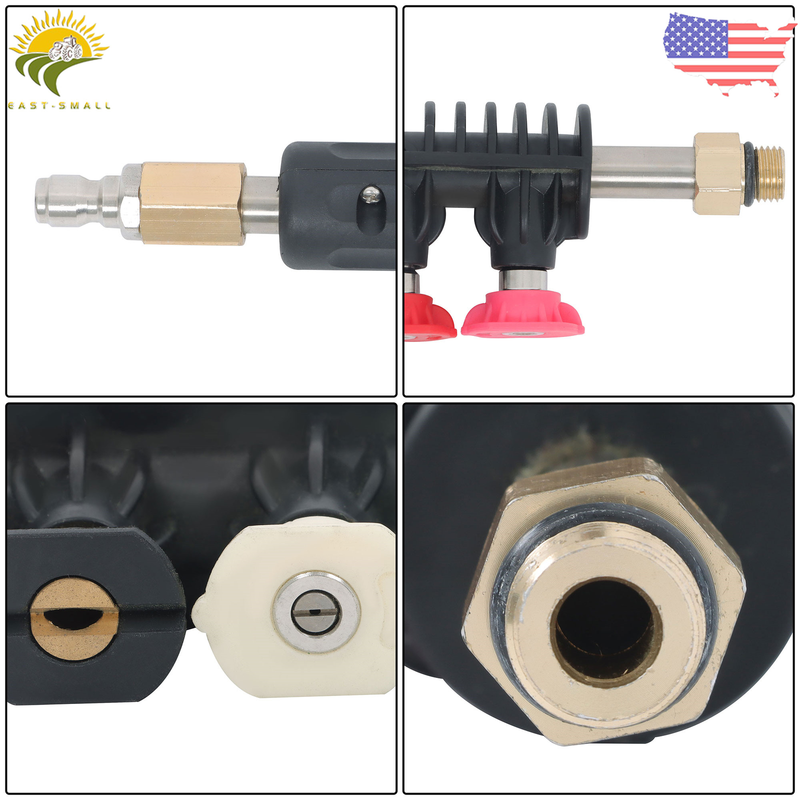 97 Inch Pressure Washer Extension Wand, Replaceable Upgraded Power Washer Lance