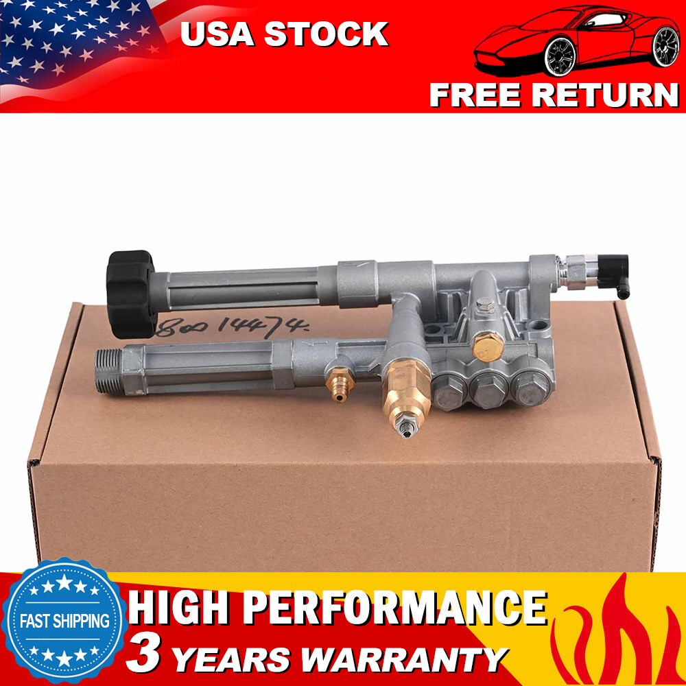 Pump Head For Troy Bilt 2700-2800 psi 2.3gpm 020486 020296 020414 020568 020344