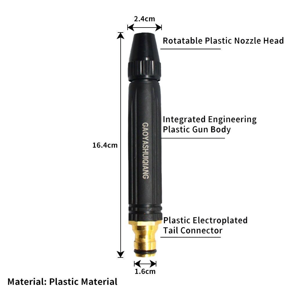 High Pressure Car Wash Water Gun Spray Nozzle Portable Washer for Auto