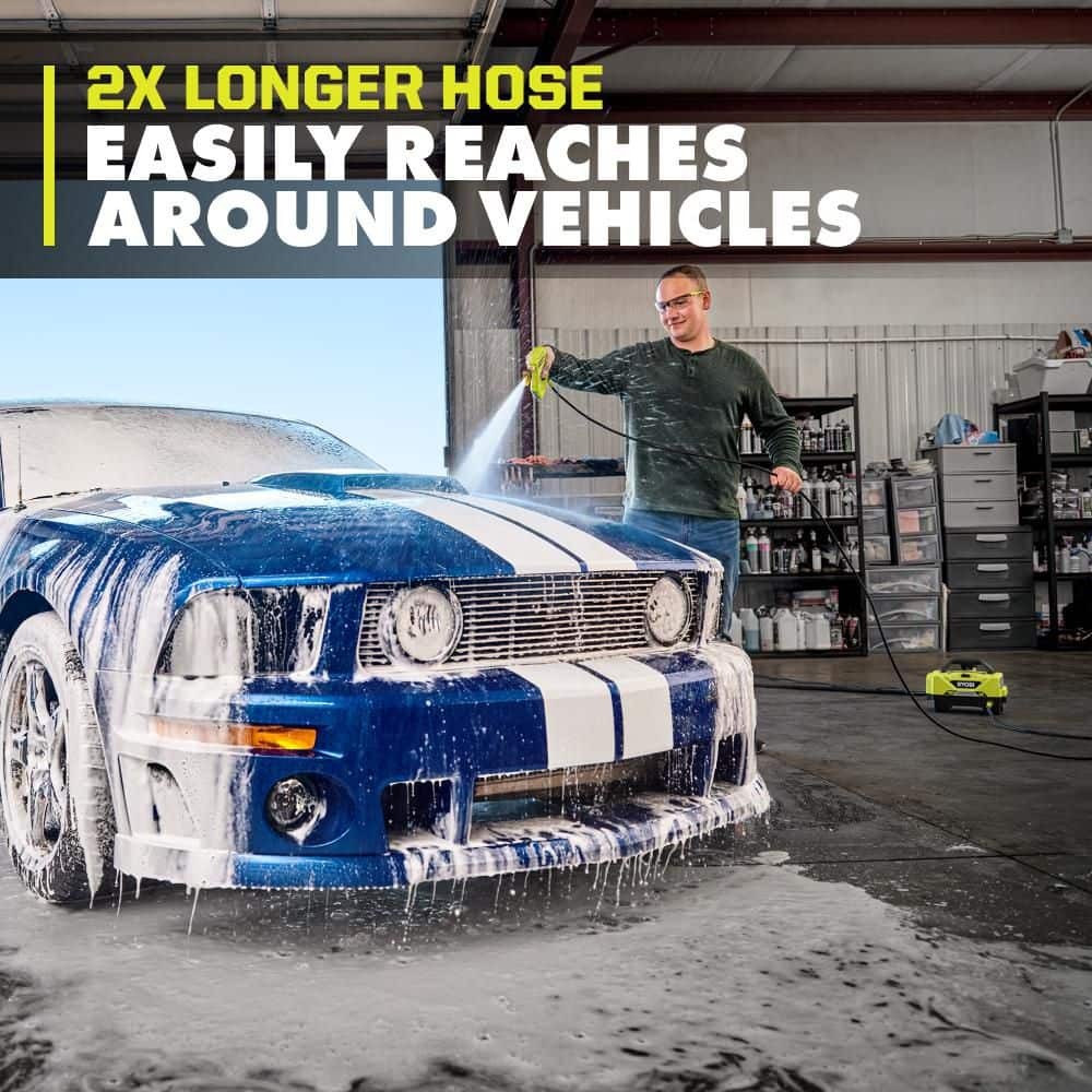 RYOBI 1200 PSI 1.8 GPM Cold Water Automotive High Flow Electric Pressure Washer