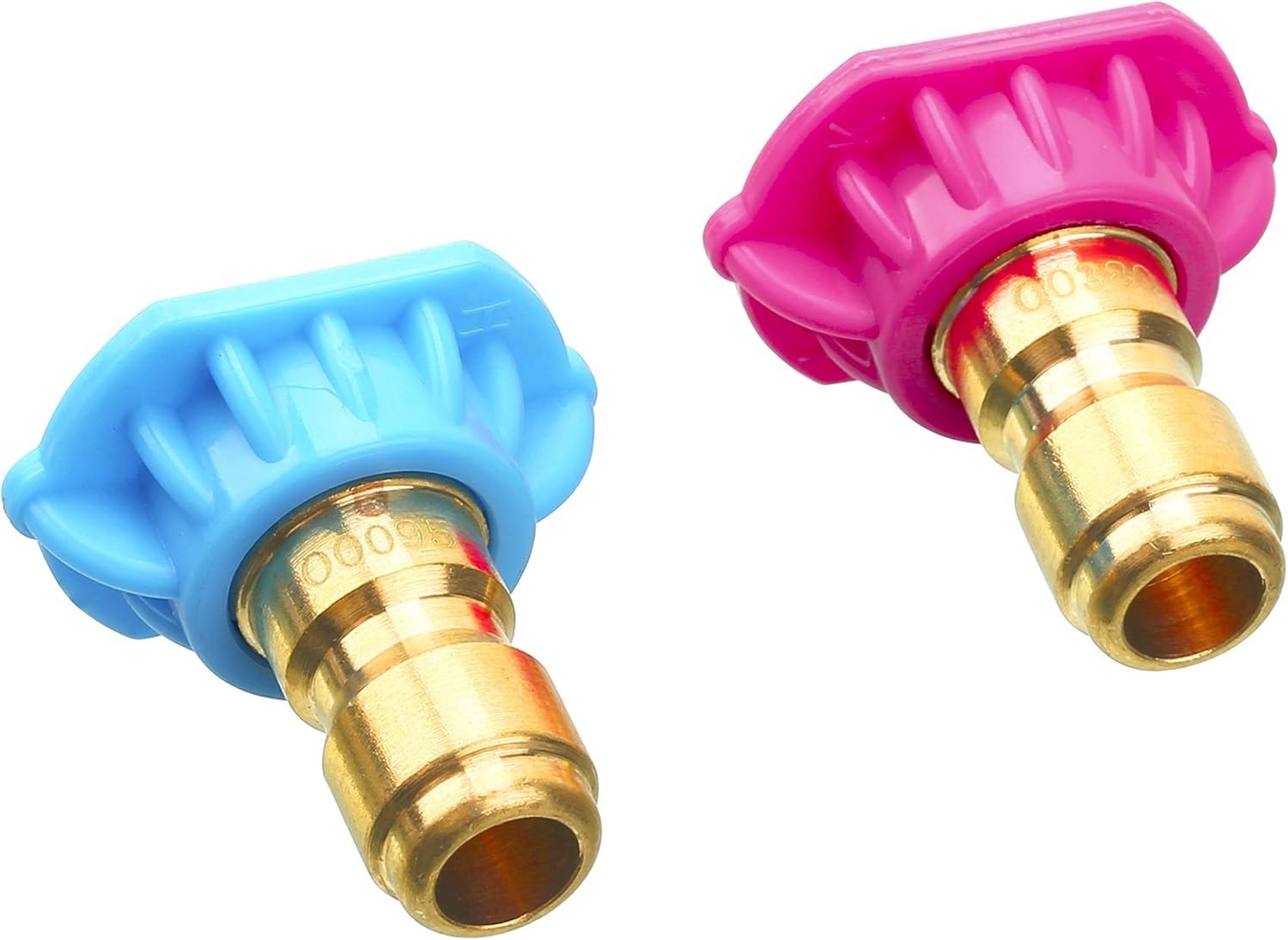 2-Pack Durable Quick-Connect Nozzle Tips – 4000 PSI Brass Power Washer Accessory