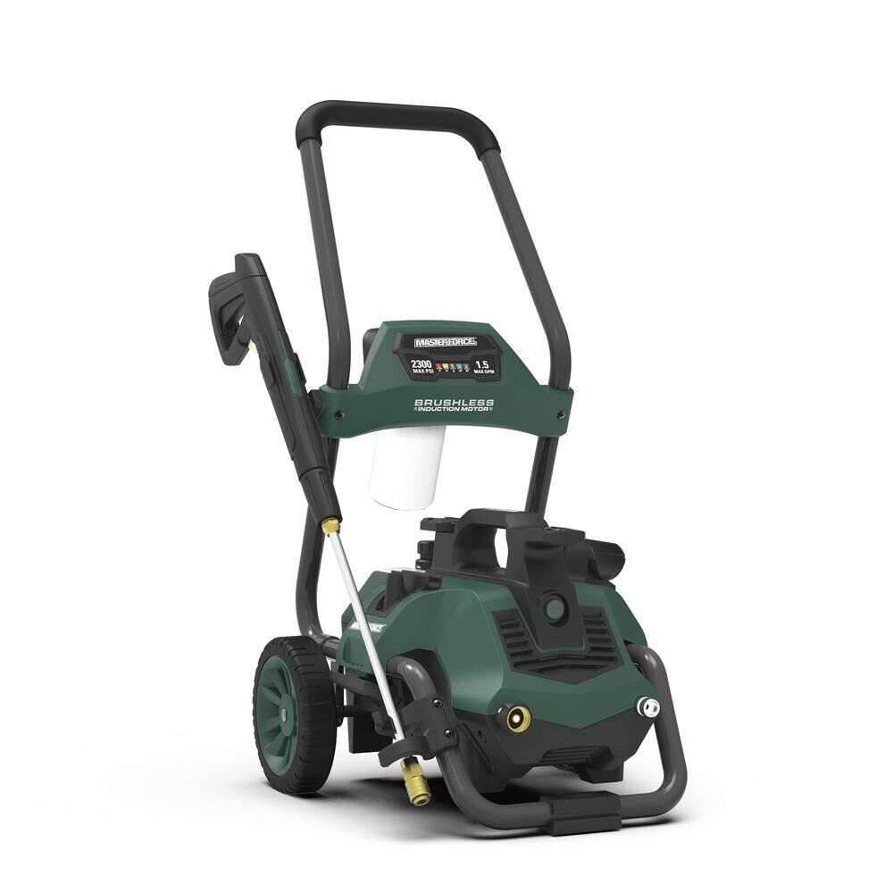 2300 PSI 1.5 GPM 13 Amp Corded Electric Pressure Washer 4 Spray Turbo Nozzle