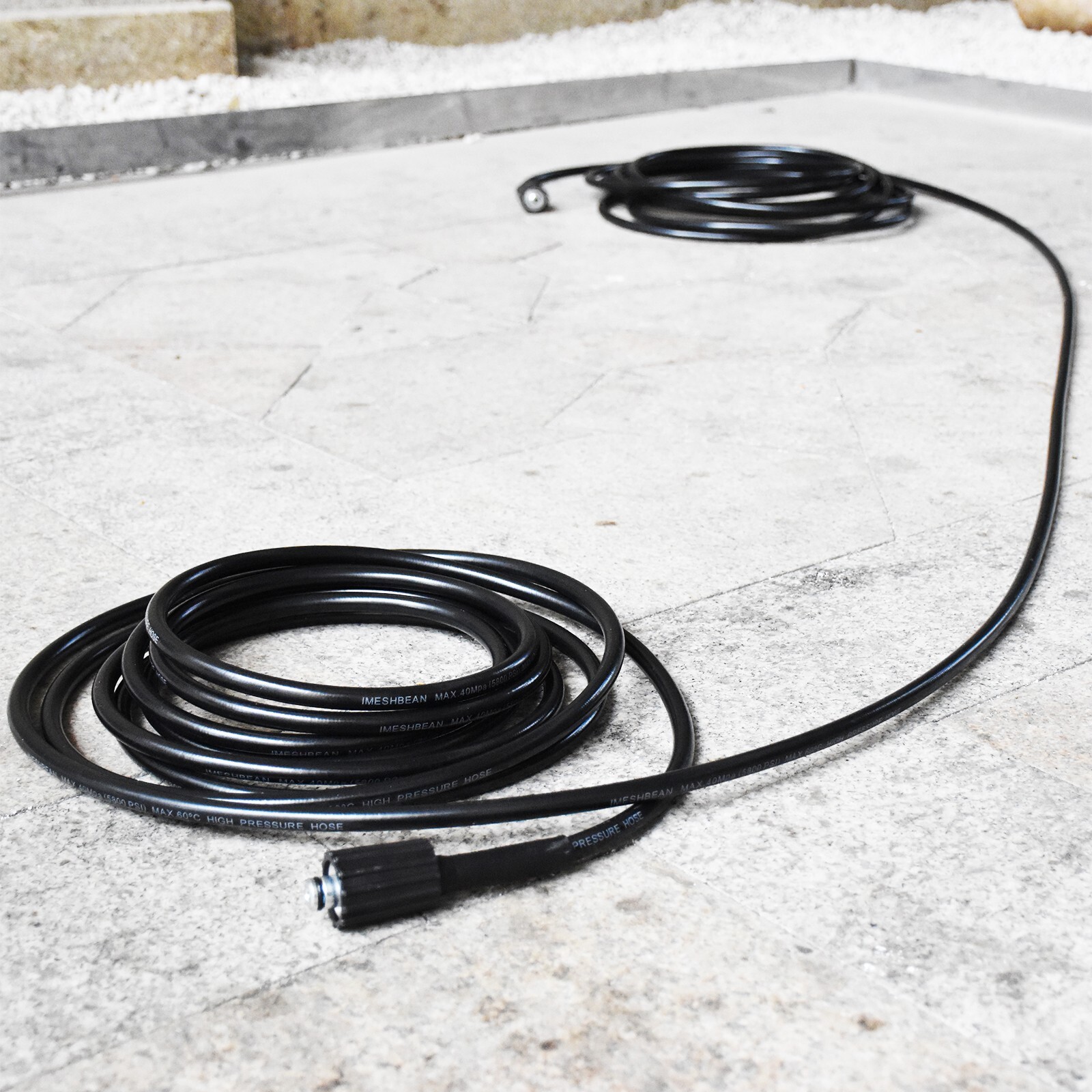 High Pressure Washer Hose 15M/50ft 5800PSI M22-14mm Power Washer Extension Cable