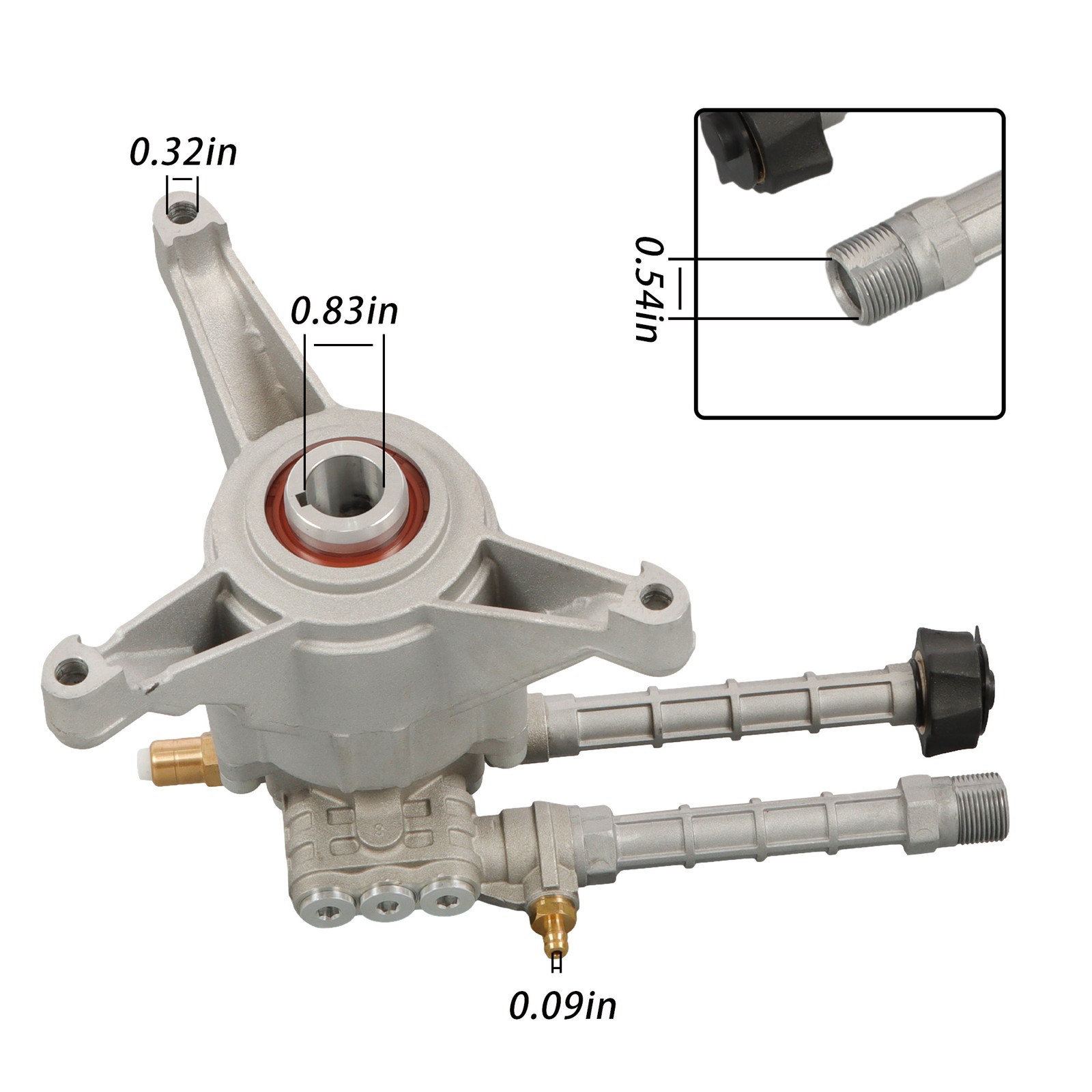 Pressure Washer Pump Head 2800 Psi Fits For SRMW22G26 High Pressure Washer Pump